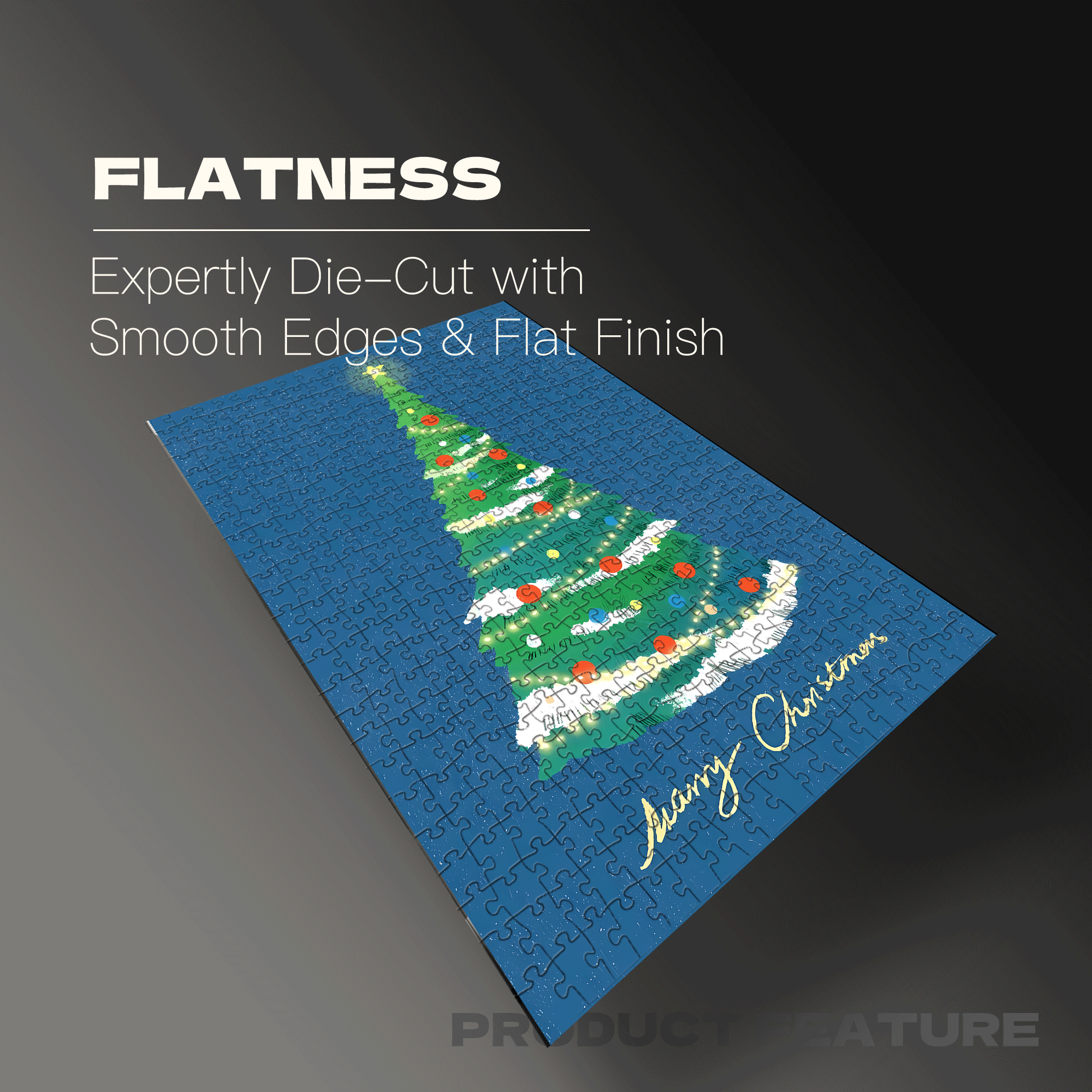 Life Diary - Christmas 500pcs/1000pcs Jigsaw Puzzle, Scratch-Resistant, Interactive Family Game & Brain-Boosting DIY Decor, Perfect for Halloween, Christmas & New Year Gifts, Family Puzzle Game