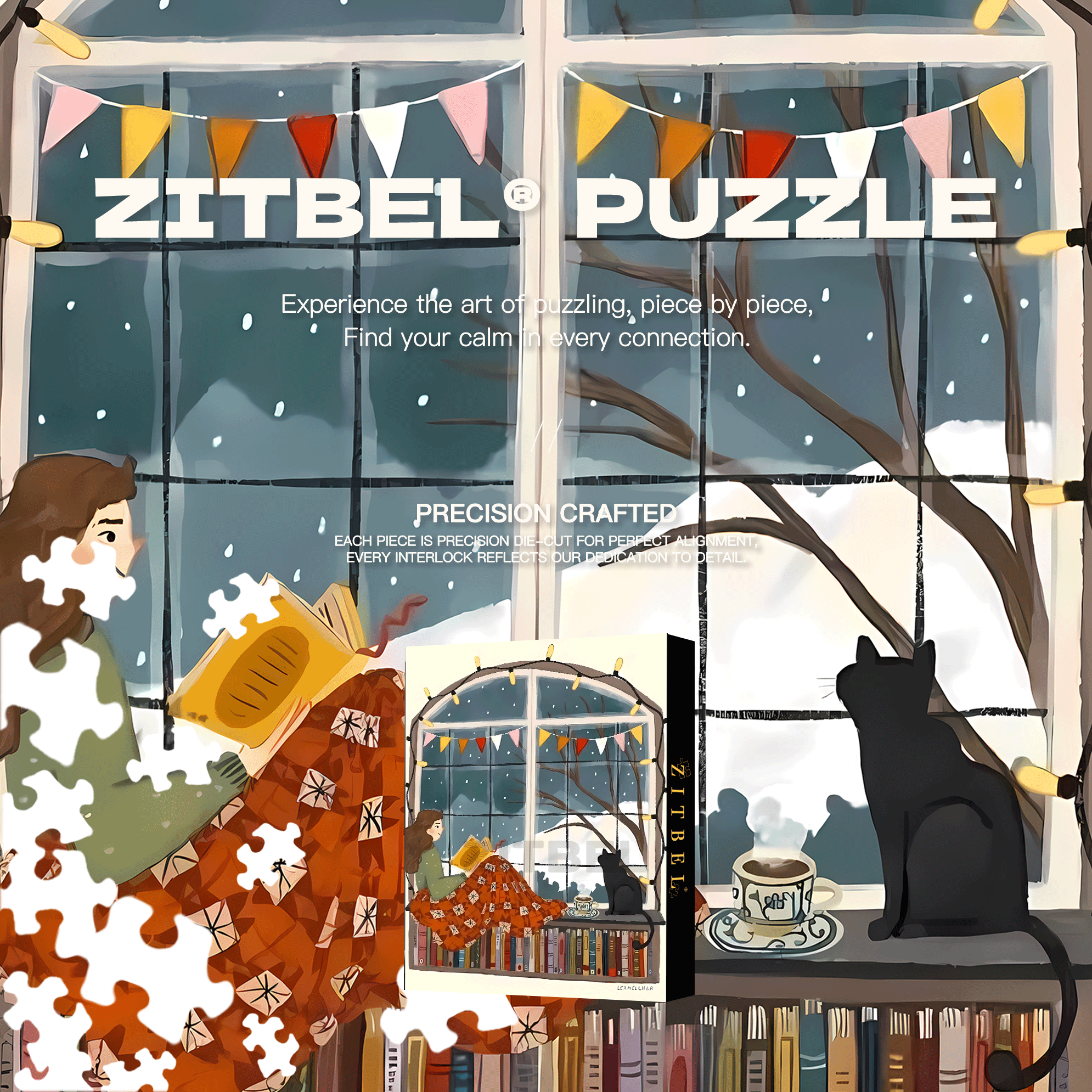 The Traces Of Time Passing By 11 500pcs/1000pcs Jigsaw Puzzle, Scratch-Resistant, Interactive Family Game & Brain-Boosting DIY Decor, Perfect for Halloween, Christmas & New Year Gifts, Family Puzzle Game