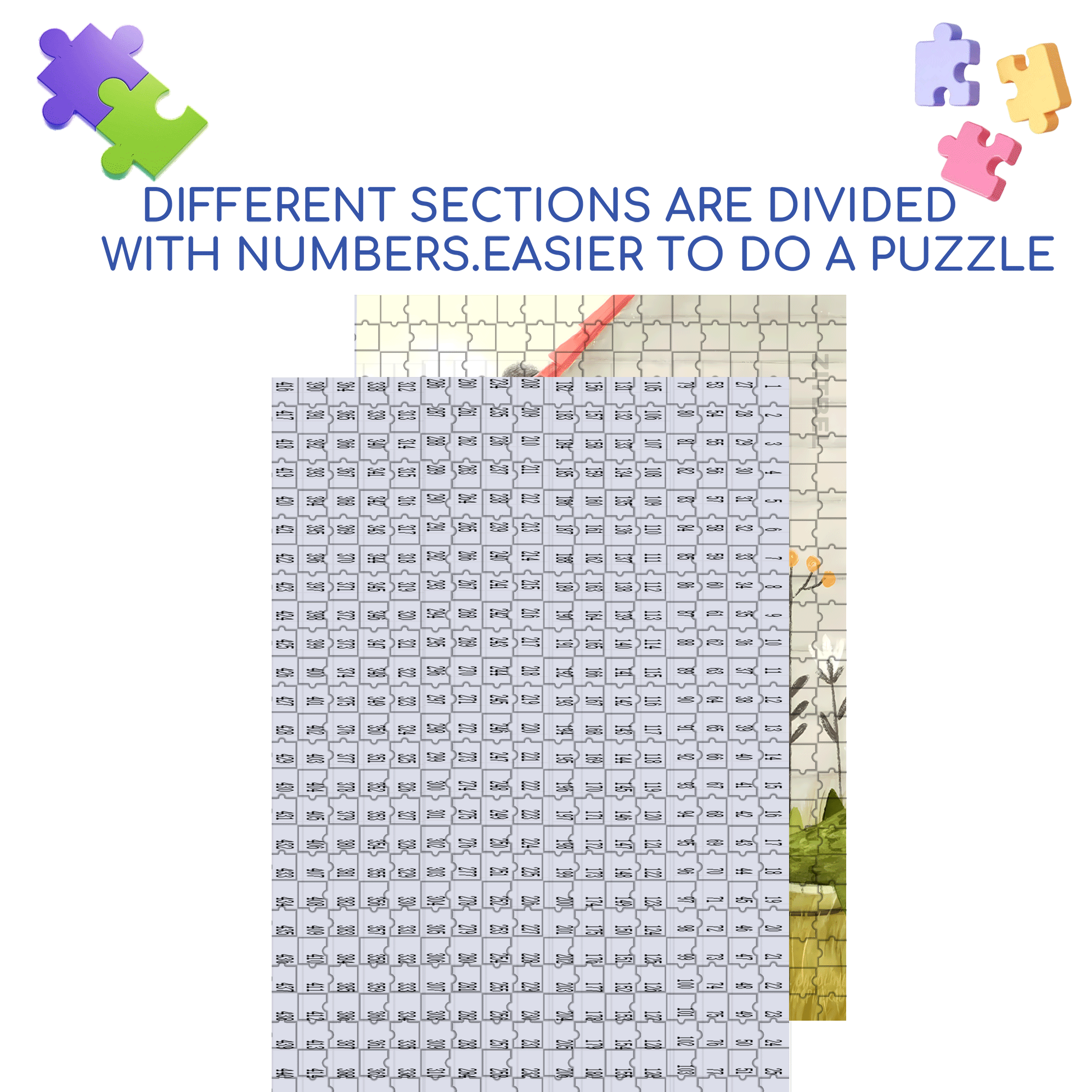 I Want To Go Out 500pcs/1000pcs Jigsaw Puzzle, Scratch-Resistant, Interactive Family Game & Brain-Boosting DIY Decor, Perfect for Halloween, Christmas & New Year Gifts, Family Puzzle Game