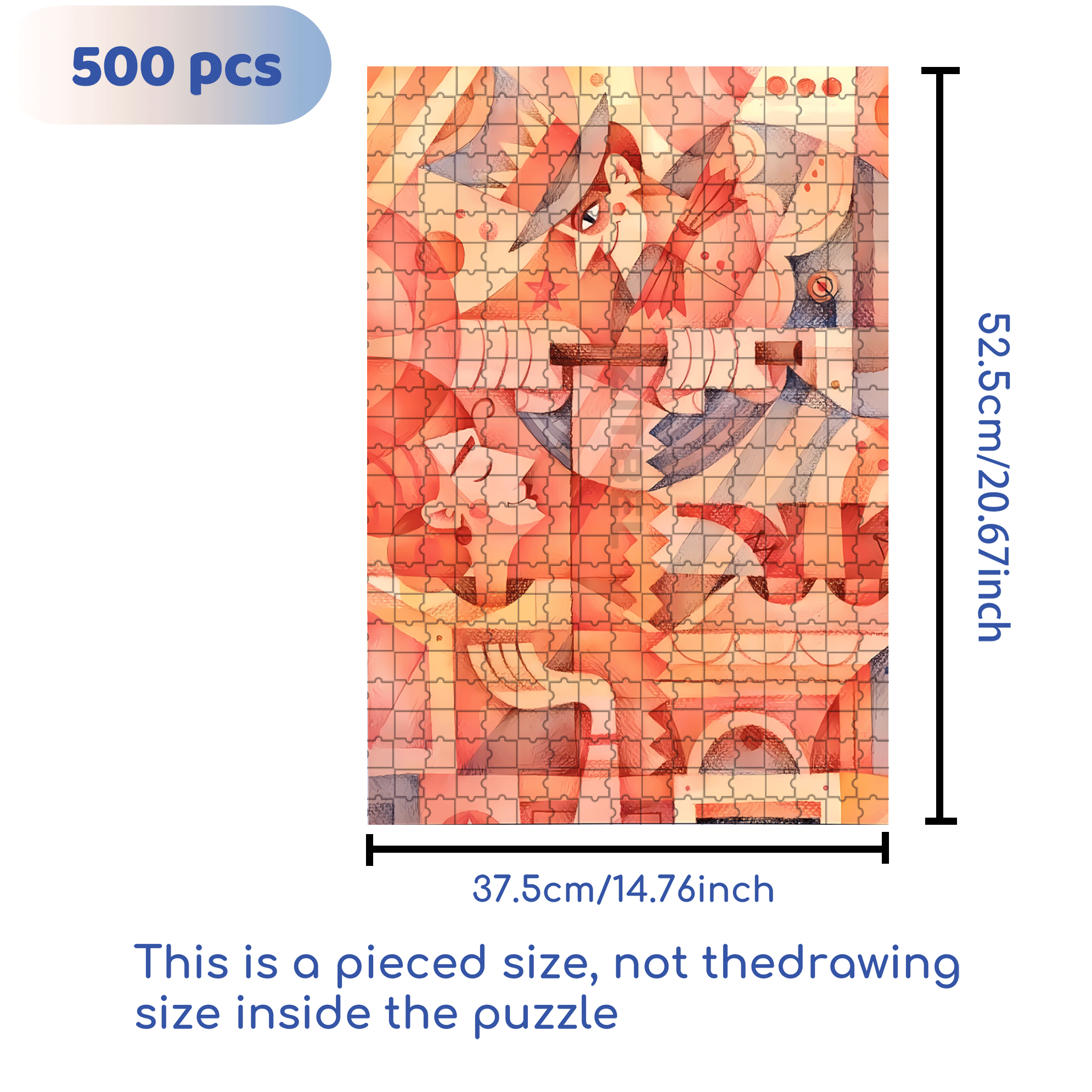 Norse Mythology 20 500pcs/1000pcs Jigsaw Puzzle, Scratch-Resistant, Interactive Family Game & Brain-Boosting DIY Decor, Perfect for Halloween, Christmas & New Year Gifts, Family Puzzle Game