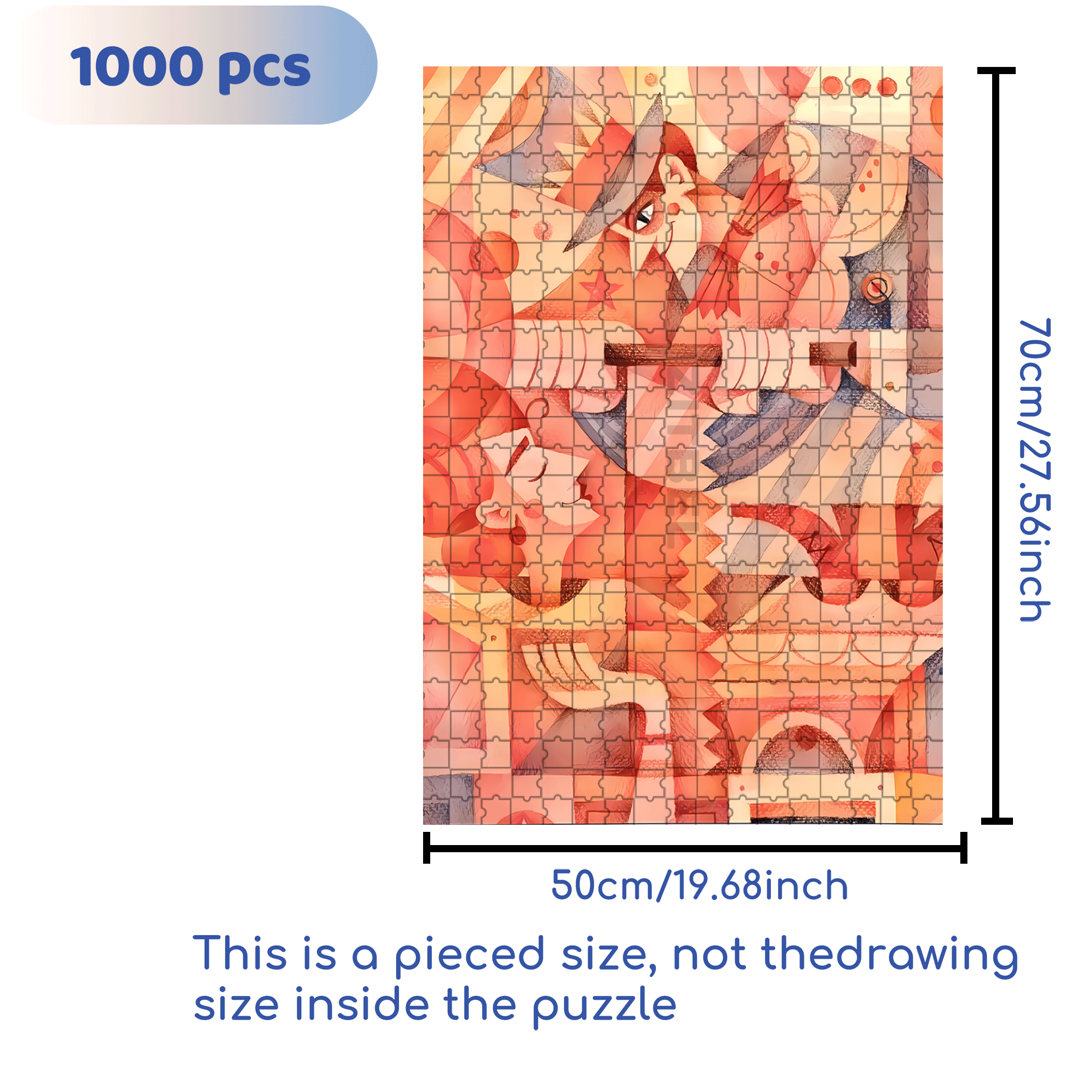Norse Mythology 20 500pcs/1000pcs Jigsaw Puzzle, Scratch-Resistant, Interactive Family Game & Brain-Boosting DIY Decor, Perfect for Halloween, Christmas & New Year Gifts, Family Puzzle Game