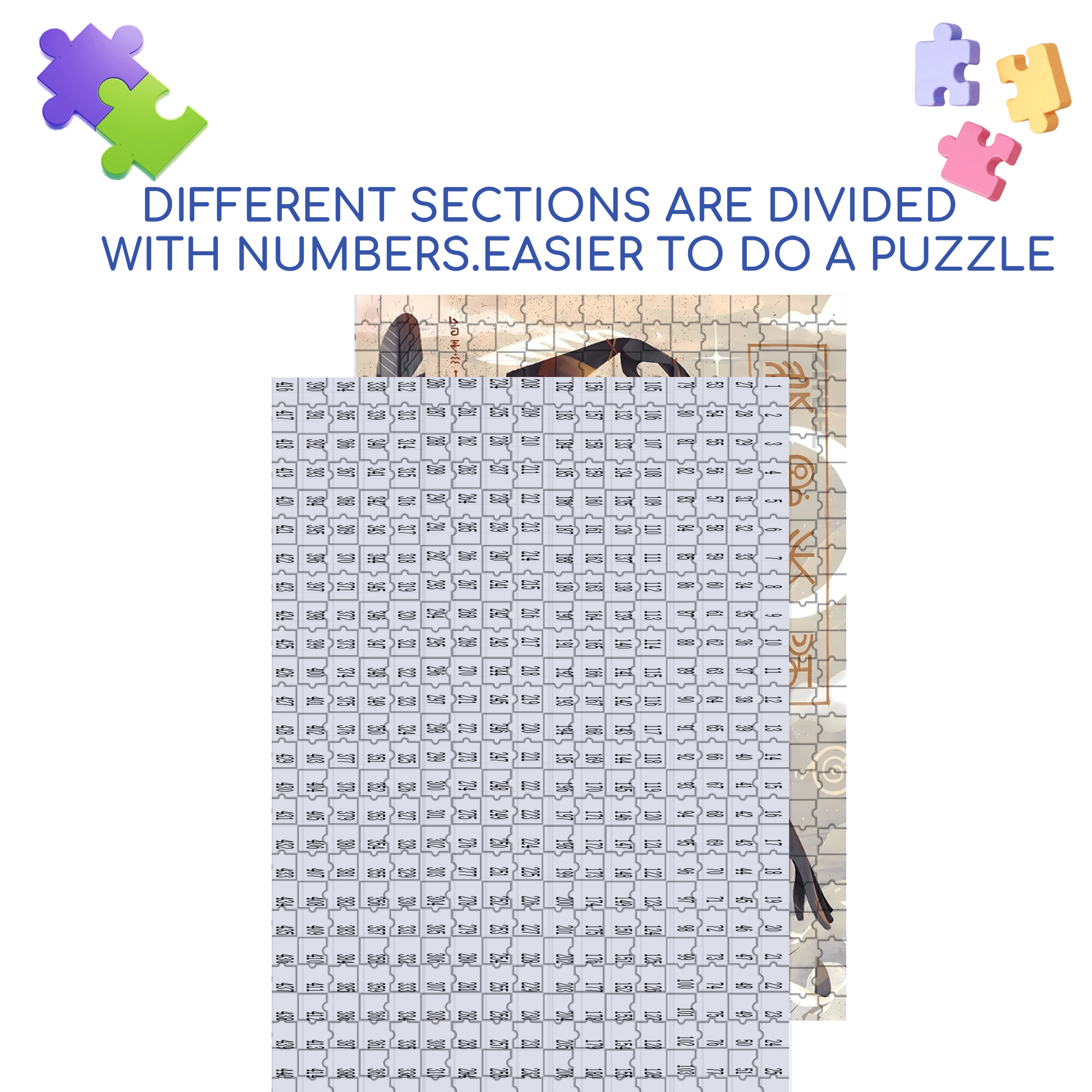 Norse Mythology 22 500pcs/1000pcs Jigsaw Puzzle, Scratch-Resistant, Interactive Family Game & Brain-Boosting DIY Decor, Perfect for Halloween, Christmas & New Year Gifts, Family Puzzle Game