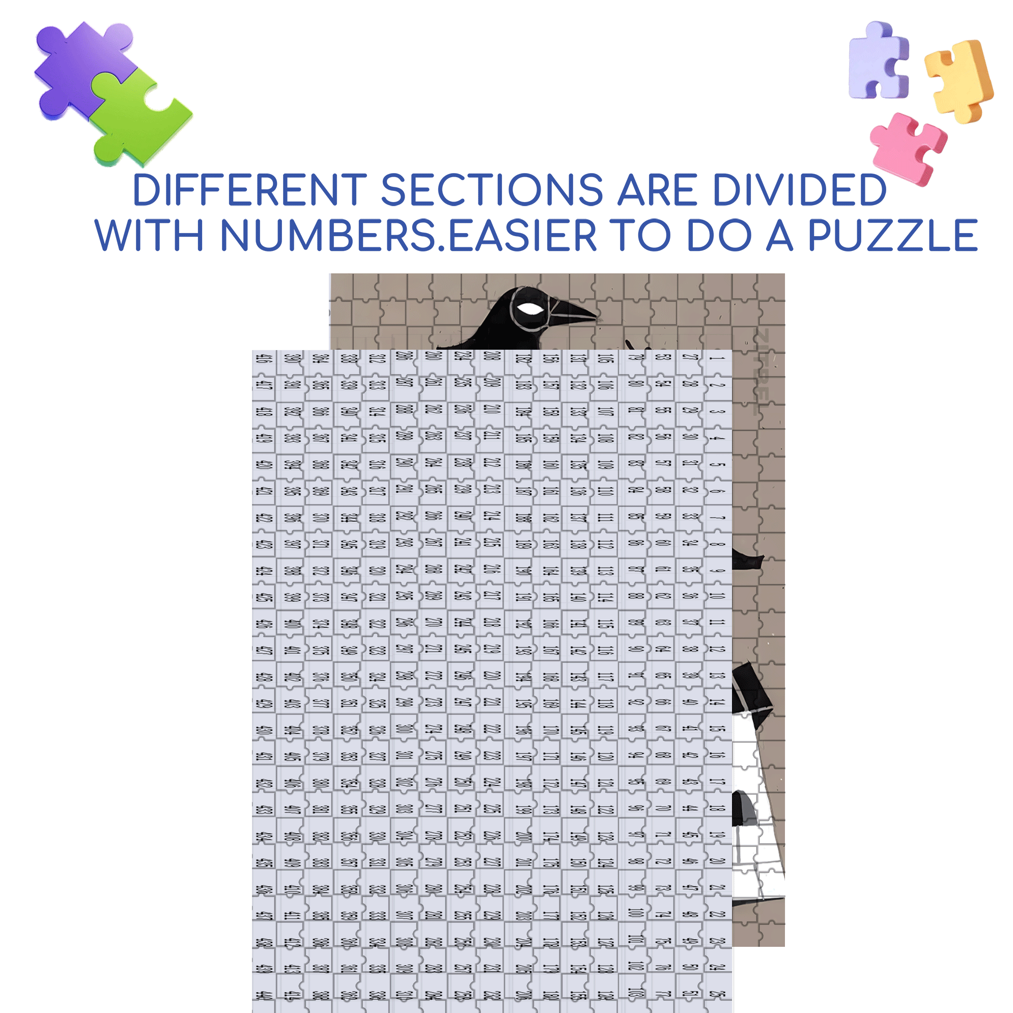 Norse Mythology 25 500pcs/1000pcs Jigsaw Puzzle, Scratch-Resistant, Interactive Family Game & Brain-Boosting DIY Decor, Perfect for Halloween, Christmas & New Year Gifts, Family Puzzle Game