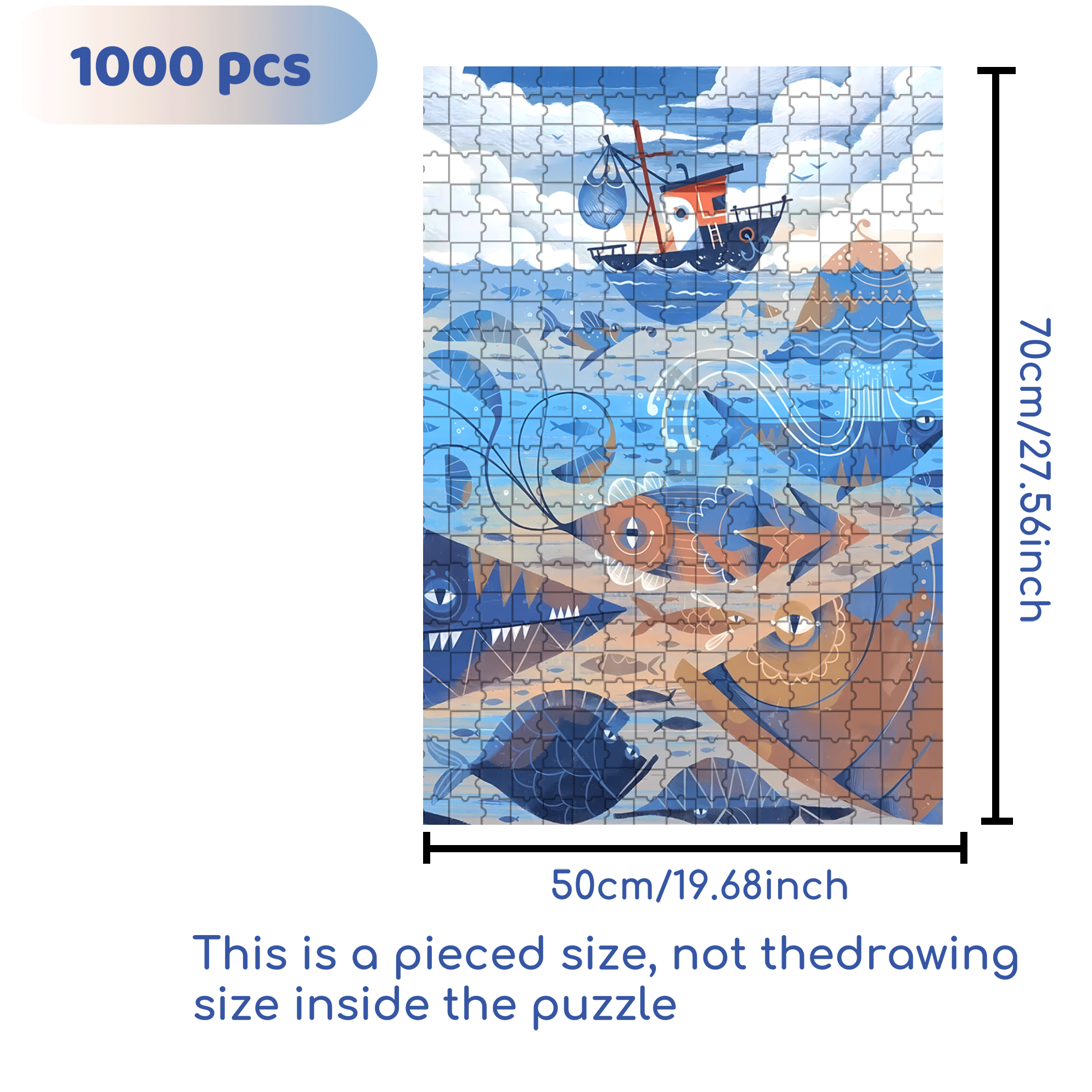 Norse Mythology 26 500pcs/1000pcs Jigsaw Puzzle, Scratch-Resistant, Interactive Family Game & Brain-Boosting DIY Decor, Perfect for Halloween, Christmas & New Year Gifts, Family Puzzle Game