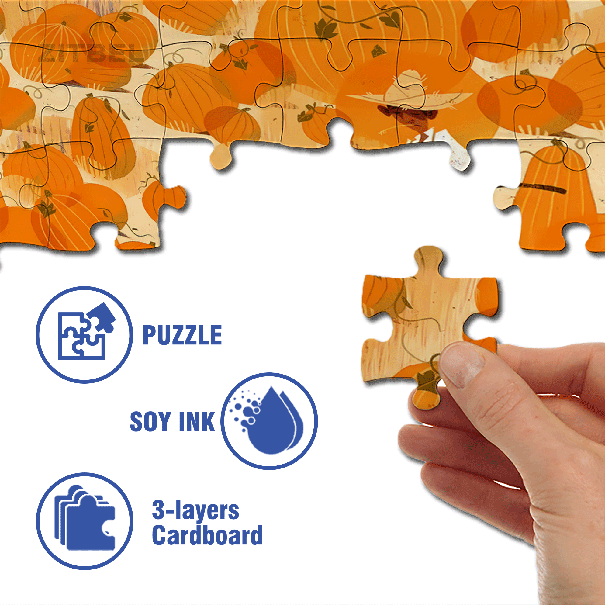 Norse Mythology 28 500pcs/1000pcs Jigsaw Puzzle, Scratch-Resistant, Interactive Family Game & Brain-Boosting DIY Decor, Perfect for Halloween, Christmas & New Year Gifts, Family Puzzle Game