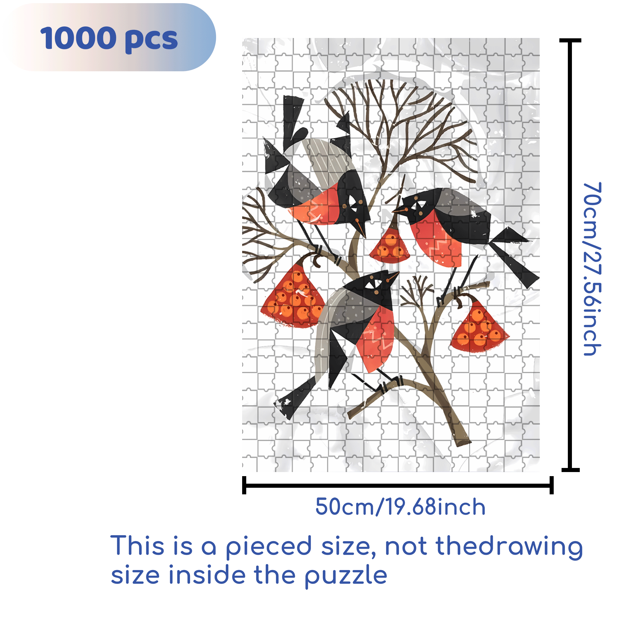 Norse Mythology 29 500pcs/1000pcs Jigsaw Puzzle, Scratch-Resistant, Interactive Family Game & Brain-Boosting DIY Decor, Perfect for Halloween, Christmas & New Year Gifts, Family Puzzle Game
