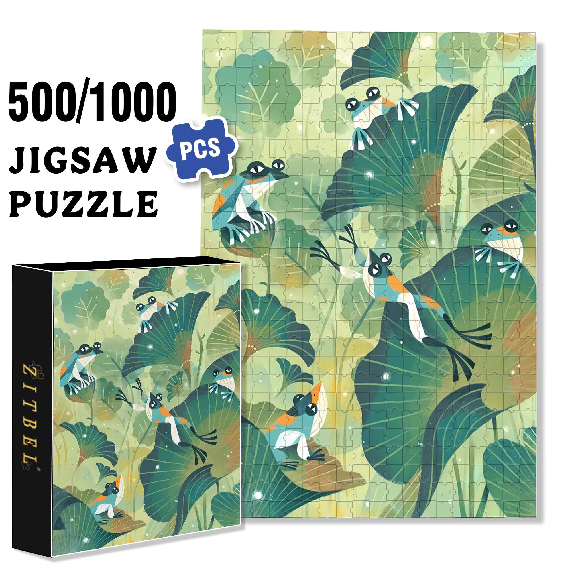 Norse Mythology 30 500pcs/1000pcs Jigsaw Puzzle, Scratch-Resistant, Interactive Family Game & Brain-Boosting DIY Decor, Perfect for Halloween, Christmas & New Year Gifts, Family Puzzle Game