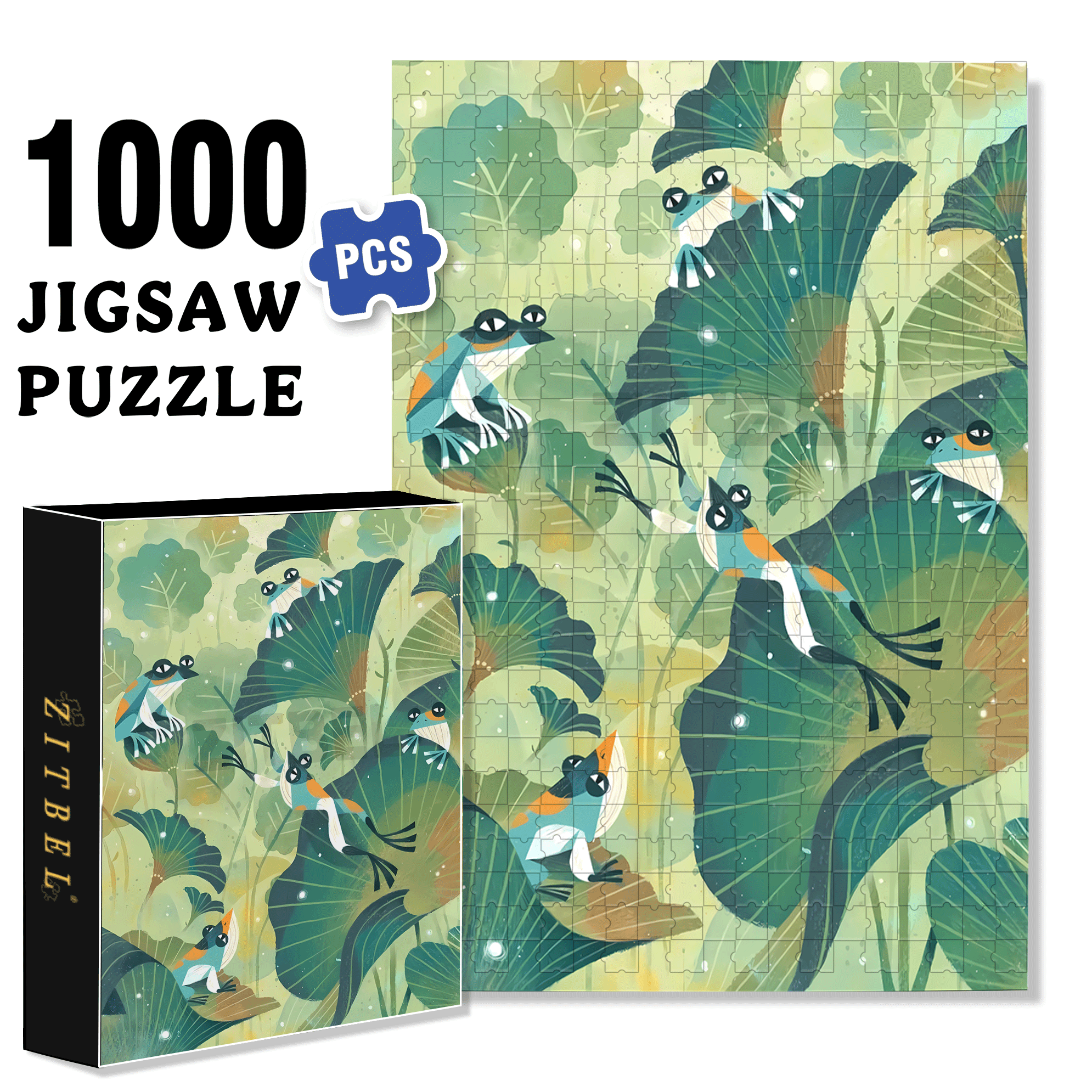 Norse Mythology 30 500pcs/1000pcs Jigsaw Puzzle, Scratch-Resistant, Interactive Family Game & Brain-Boosting DIY Decor, Perfect for Halloween, Christmas & New Year Gifts, Family Puzzle Game