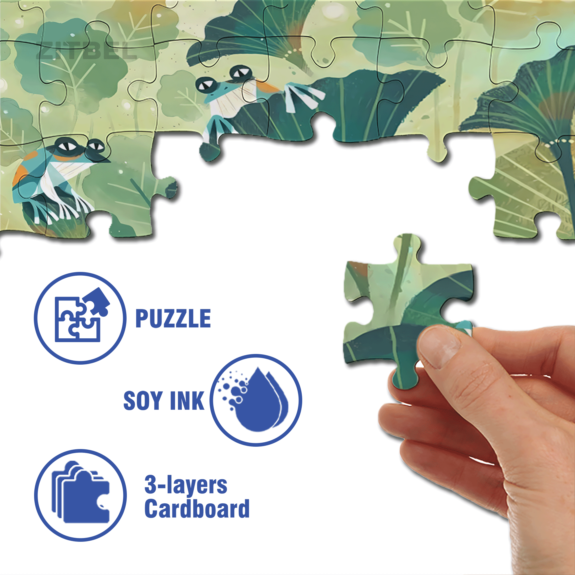 Norse Mythology 30 500pcs/1000pcs Jigsaw Puzzle, Scratch-Resistant, Interactive Family Game & Brain-Boosting DIY Decor, Perfect for Halloween, Christmas & New Year Gifts, Family Puzzle Game