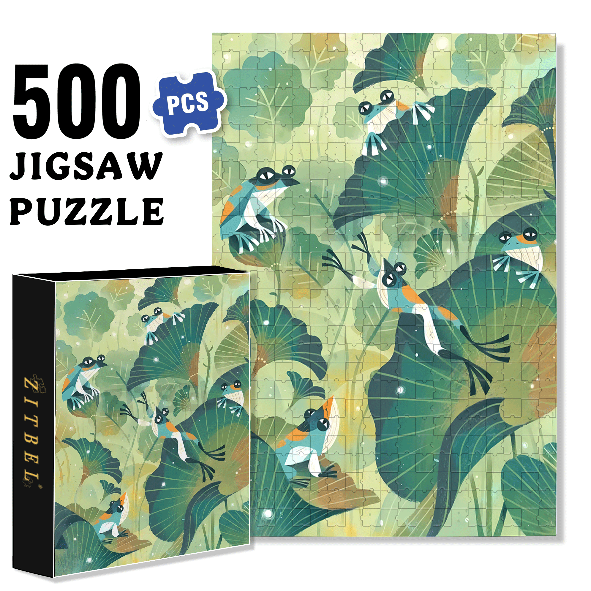 Norse Mythology 30 500pcs/1000pcs Jigsaw Puzzle, Scratch-Resistant, Interactive Family Game & Brain-Boosting DIY Decor, Perfect for Halloween, Christmas & New Year Gifts, Family Puzzle Game