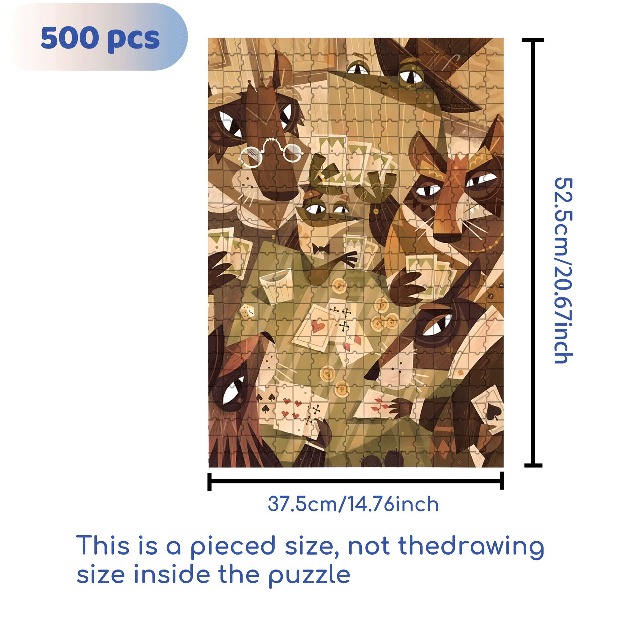 Norse Mythology 31 500pcs/1000pcs Jigsaw Puzzle, Scratch-Resistant, Interactive Family Game & Brain-Boosting DIY Decor, Perfect for Halloween, Christmas & New Year Gifts, Family Puzzle Game