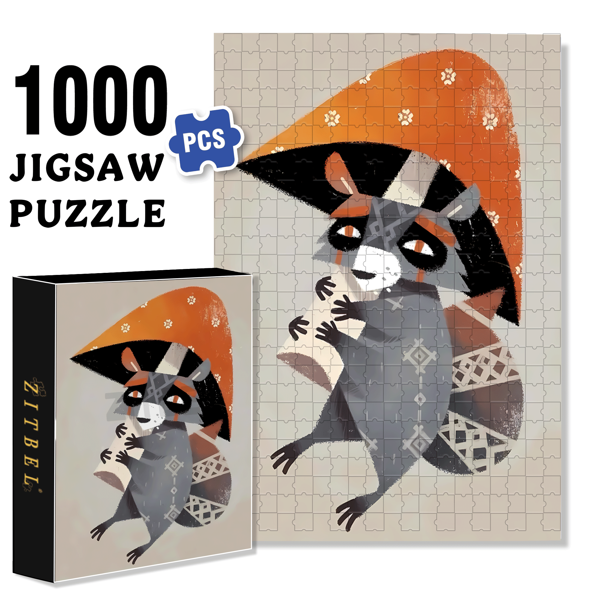 Norse Mythology 33 500pcs/1000pcs Jigsaw Puzzle, Scratch-Resistant, Interactive Family Game & Brain-Boosting DIY Decor, Perfect for Halloween, Christmas & New Year Gifts, Family Puzzle Game