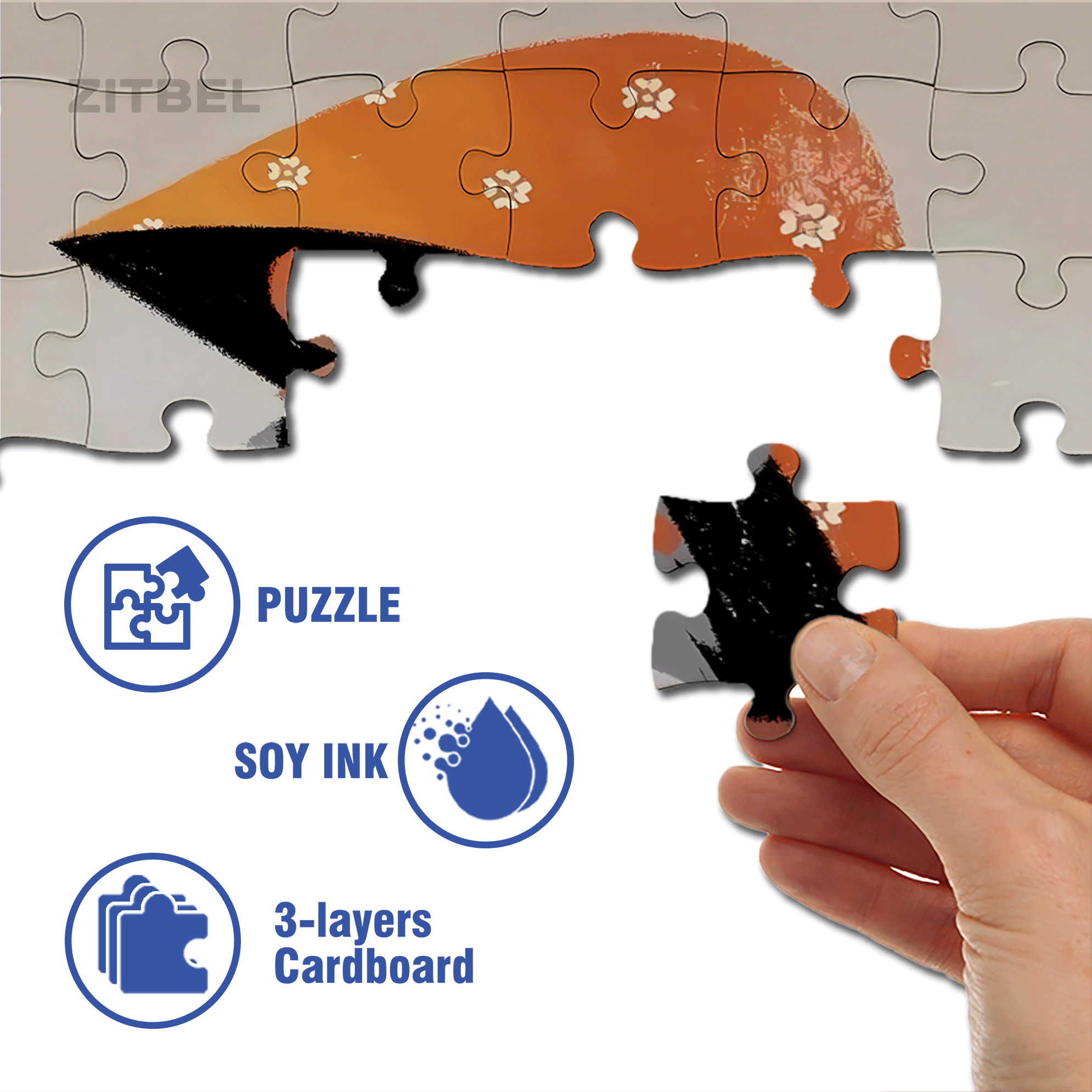 Norse Mythology 33 500pcs/1000pcs Jigsaw Puzzle, Scratch-Resistant, Interactive Family Game & Brain-Boosting DIY Decor, Perfect for Halloween, Christmas & New Year Gifts, Family Puzzle Game