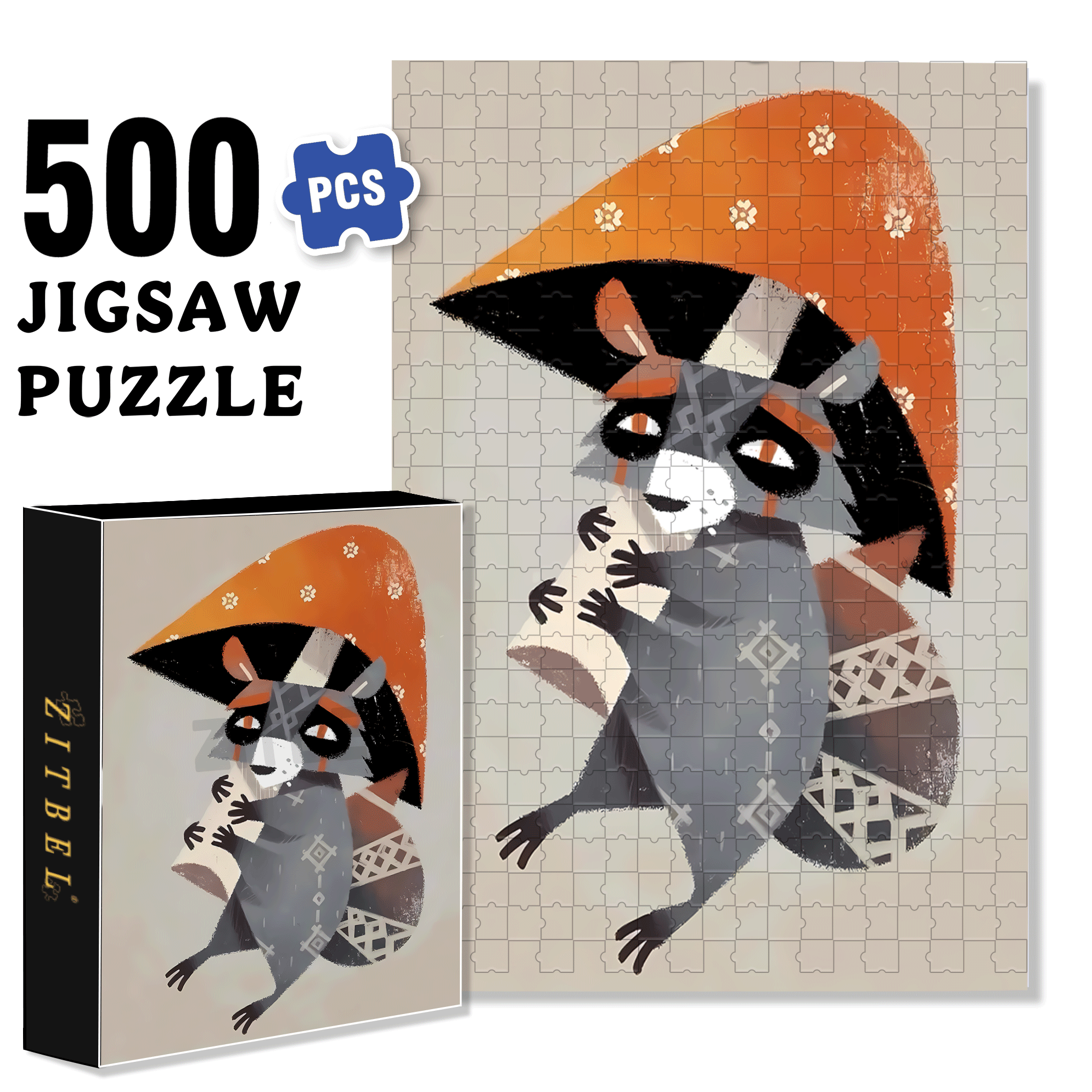 Norse Mythology 33 500pcs/1000pcs Jigsaw Puzzle, Scratch-Resistant, Interactive Family Game & Brain-Boosting DIY Decor, Perfect for Halloween, Christmas & New Year Gifts, Family Puzzle Game
