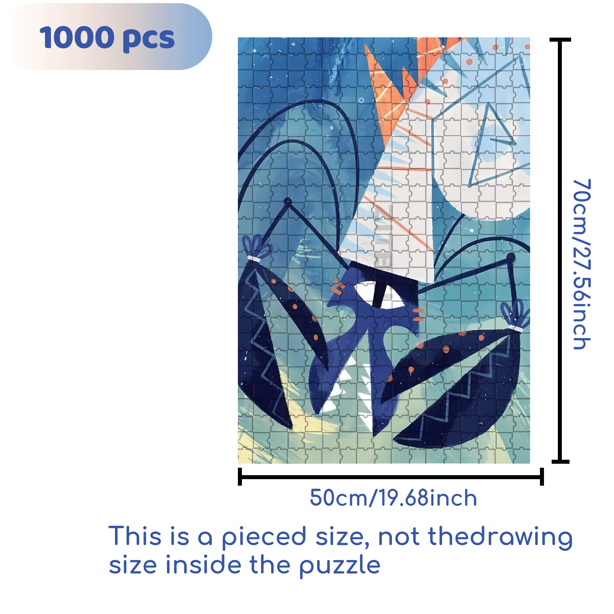 Norse Mythology 35 500pcs/1000pcs Jigsaw Puzzle, Scratch-Resistant, Interactive Family Game & Brain-Boosting DIY Decor, Perfect for Halloween, Christmas & New Year Gifts, Family Puzzle Game