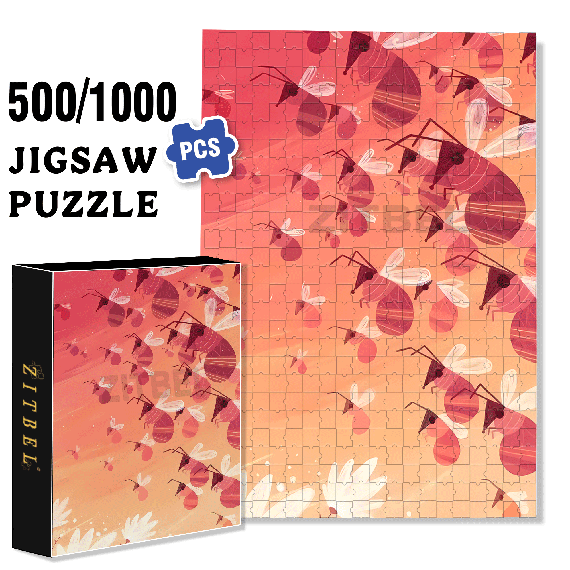 Norse Mythology 37 500pcs/1000pcs Jigsaw Puzzle, Scratch-Resistant, Interactive Family Game & Brain-Boosting DIY Decor, Perfect for Halloween, Christmas & New Year Gifts, Family Puzzle Game