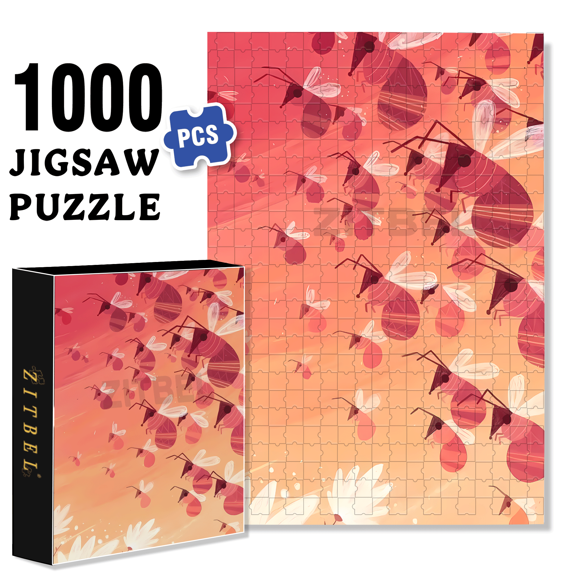 Norse Mythology 37 500pcs/1000pcs Jigsaw Puzzle, Scratch-Resistant, Interactive Family Game & Brain-Boosting DIY Decor, Perfect for Halloween, Christmas & New Year Gifts, Family Puzzle Game