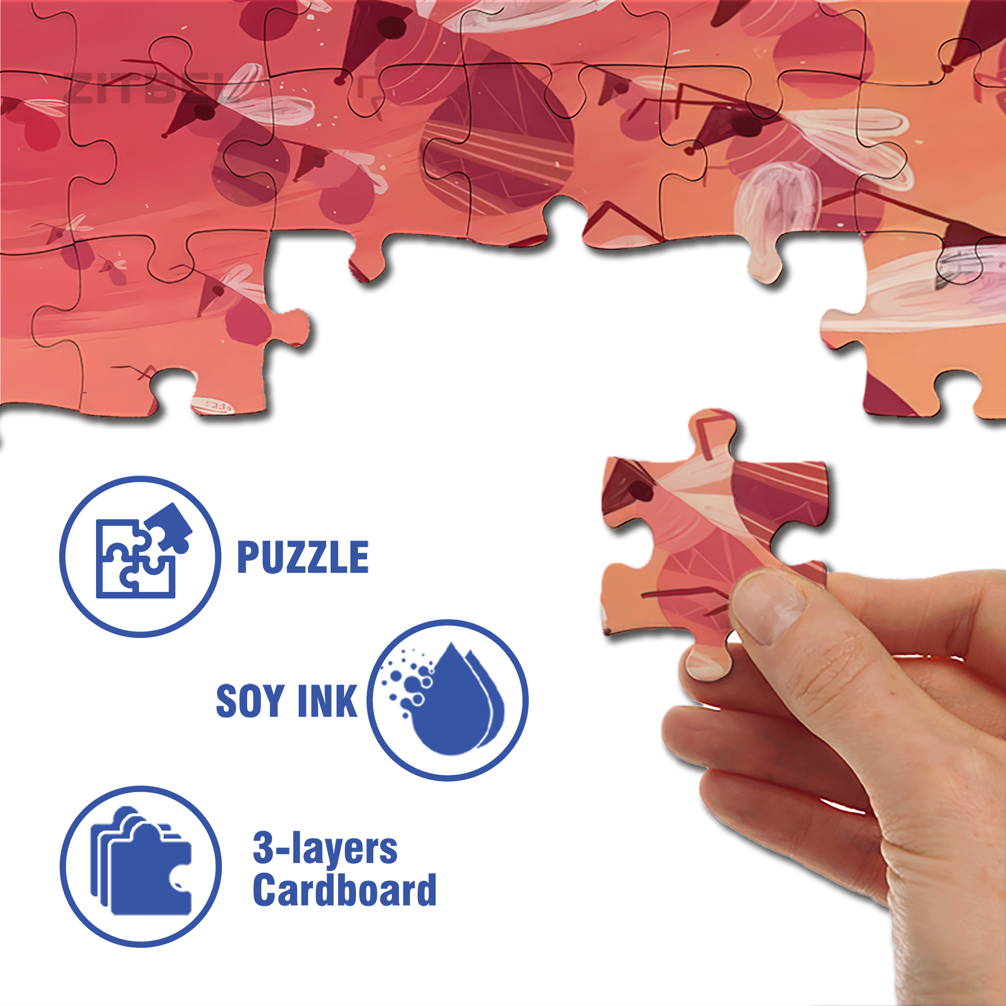 Norse Mythology 37 500pcs/1000pcs Jigsaw Puzzle, Scratch-Resistant, Interactive Family Game & Brain-Boosting DIY Decor, Perfect for Halloween, Christmas & New Year Gifts, Family Puzzle Game