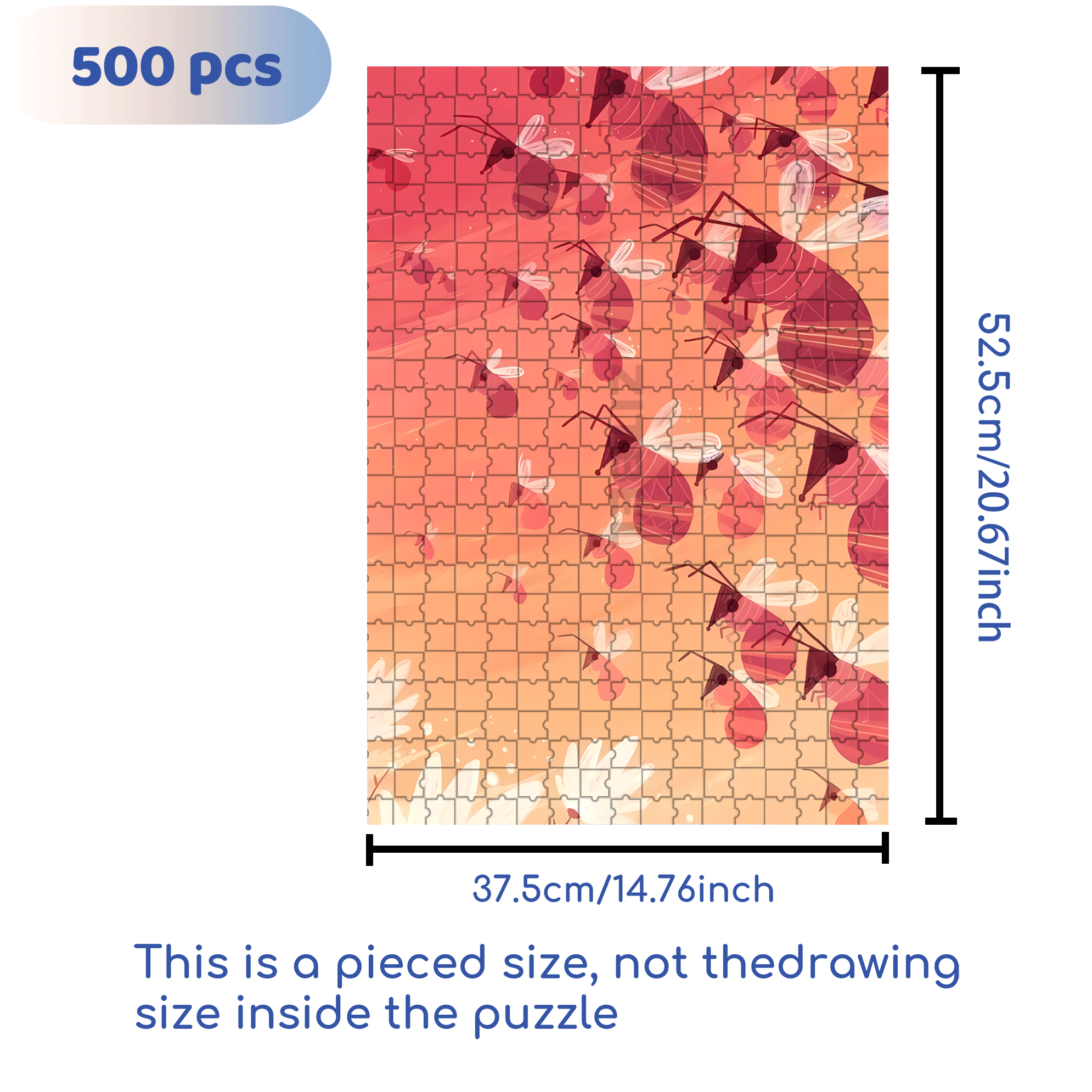 Norse Mythology 37 500pcs/1000pcs Jigsaw Puzzle, Scratch-Resistant, Interactive Family Game & Brain-Boosting DIY Decor, Perfect for Halloween, Christmas & New Year Gifts, Family Puzzle Game