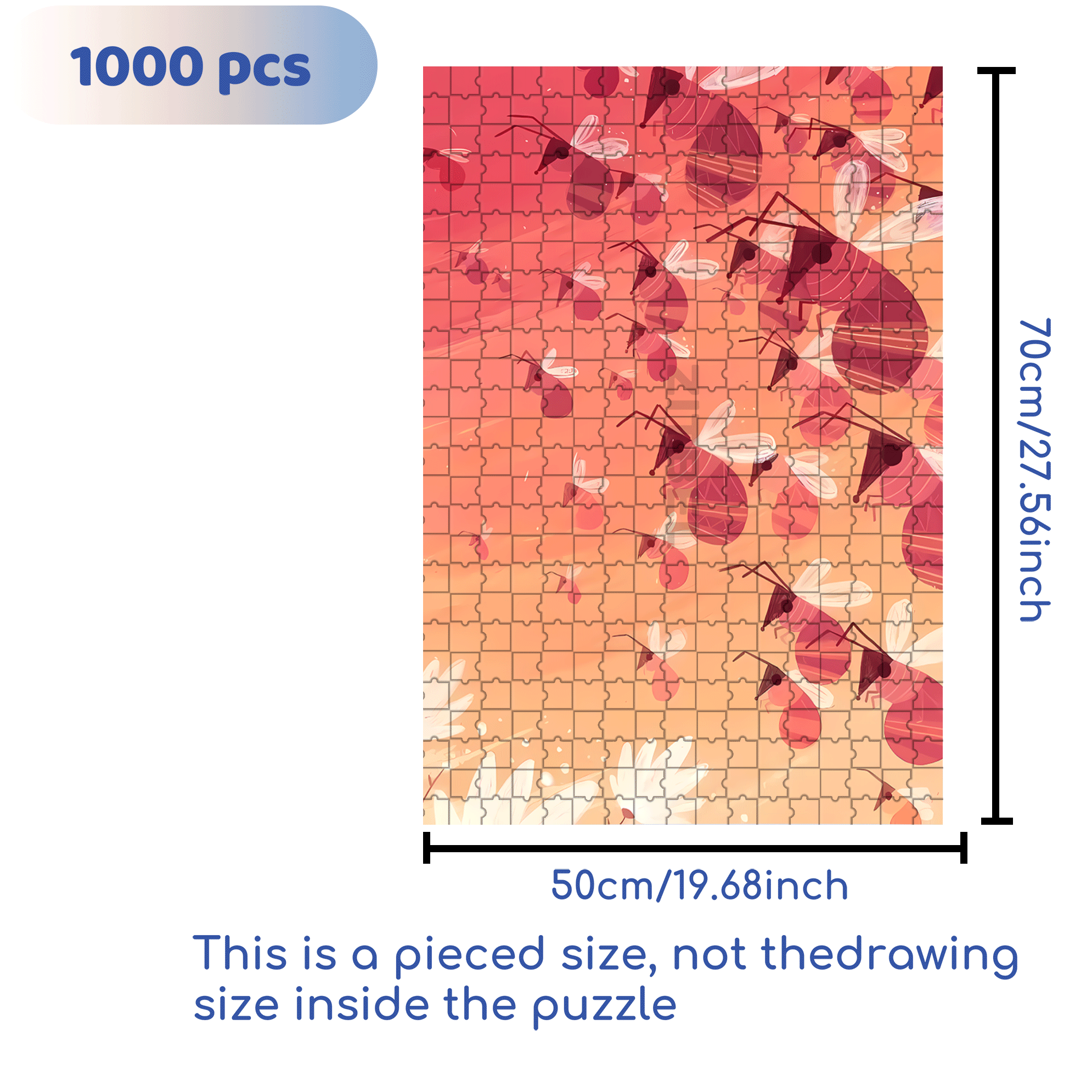 Norse Mythology 37 500pcs/1000pcs Jigsaw Puzzle, Scratch-Resistant, Interactive Family Game & Brain-Boosting DIY Decor, Perfect for Halloween, Christmas & New Year Gifts, Family Puzzle Game