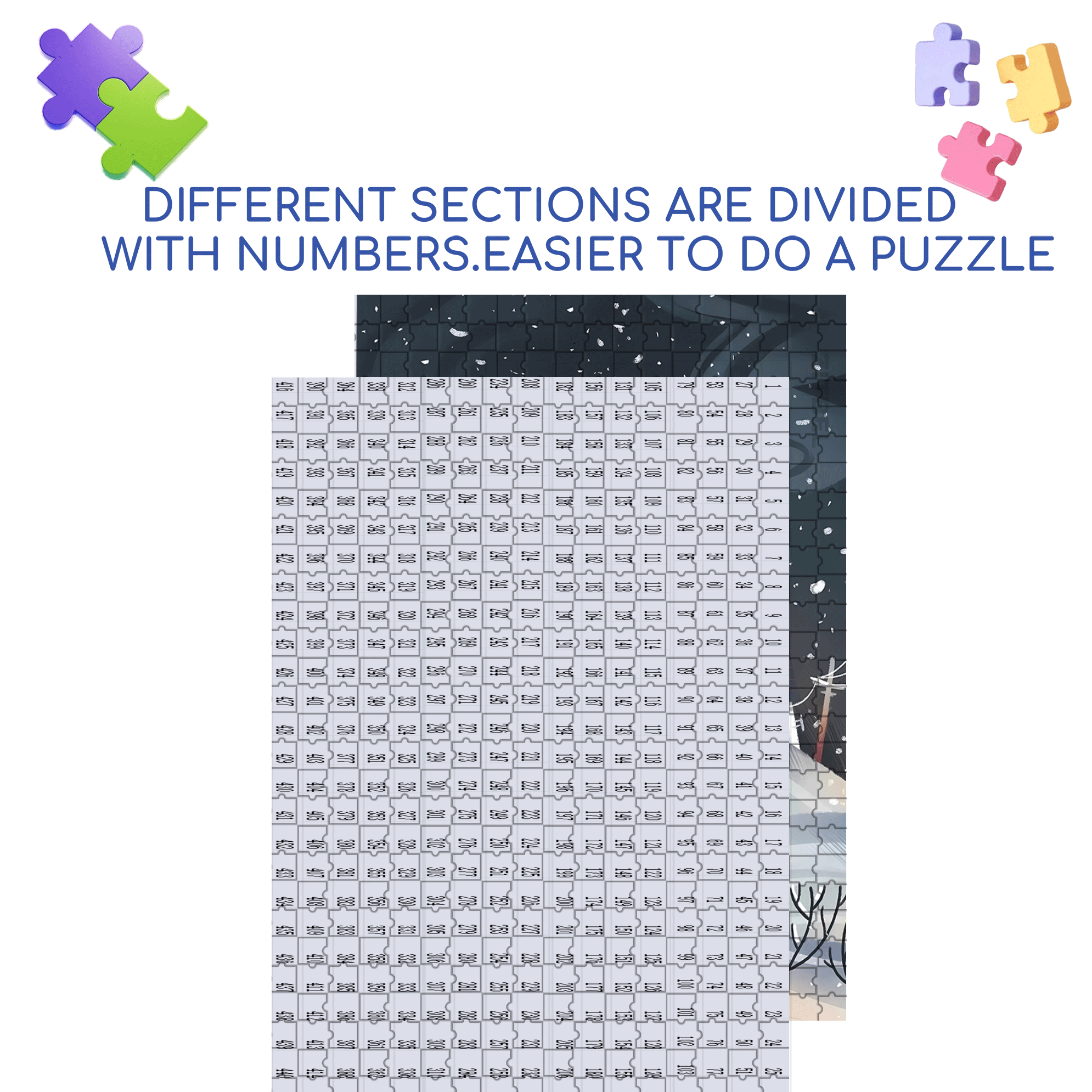 Norse Mythology 38 500pcs/1000pcs Jigsaw Puzzle, Scratch-Resistant, Interactive Family Game & Brain-Boosting DIY Decor, Perfect for Halloween, Christmas & New Year Gifts, Family Puzzle Game