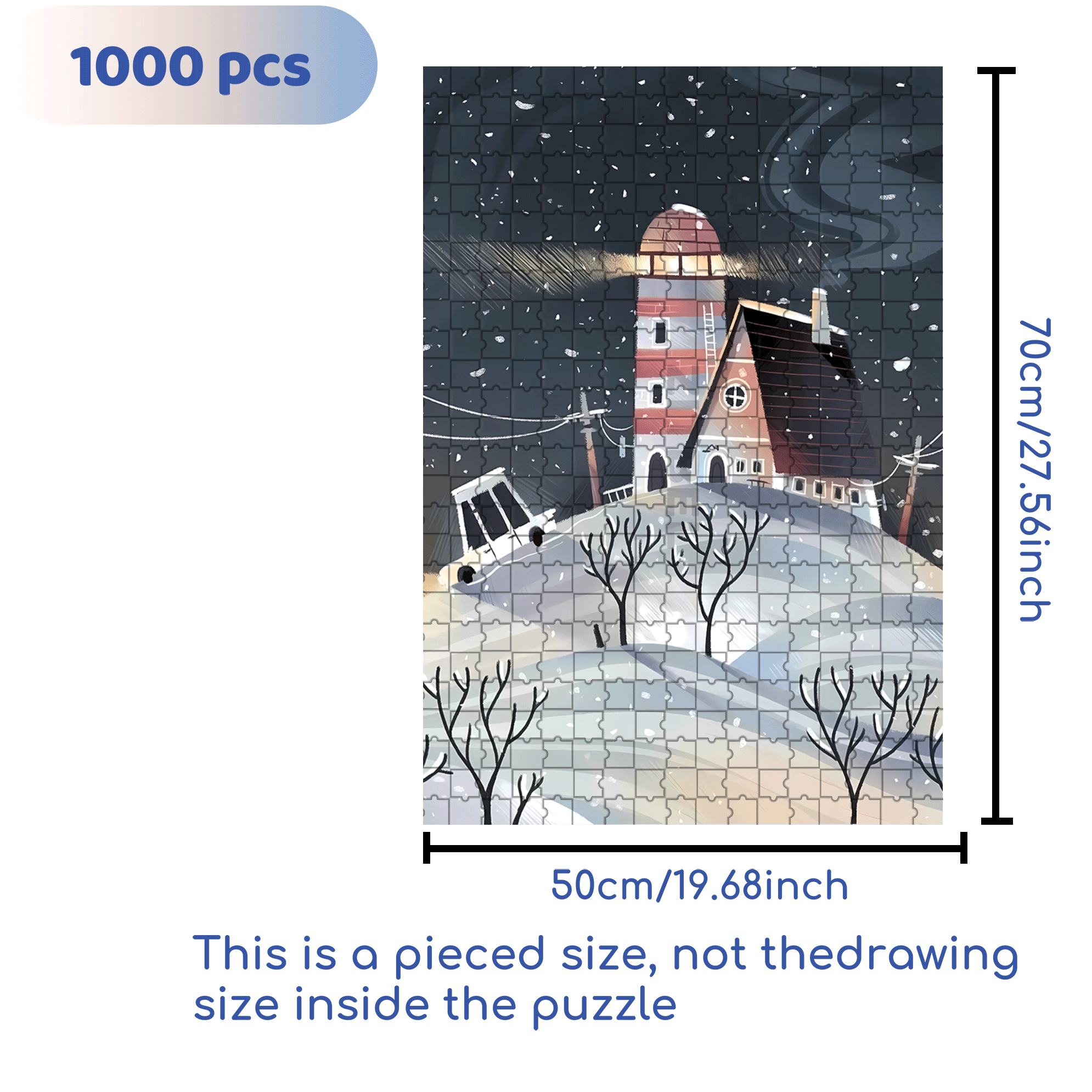 Norse Mythology 38 500pcs/1000pcs Jigsaw Puzzle, Scratch-Resistant, Interactive Family Game & Brain-Boosting DIY Decor, Perfect for Halloween, Christmas & New Year Gifts, Family Puzzle Game