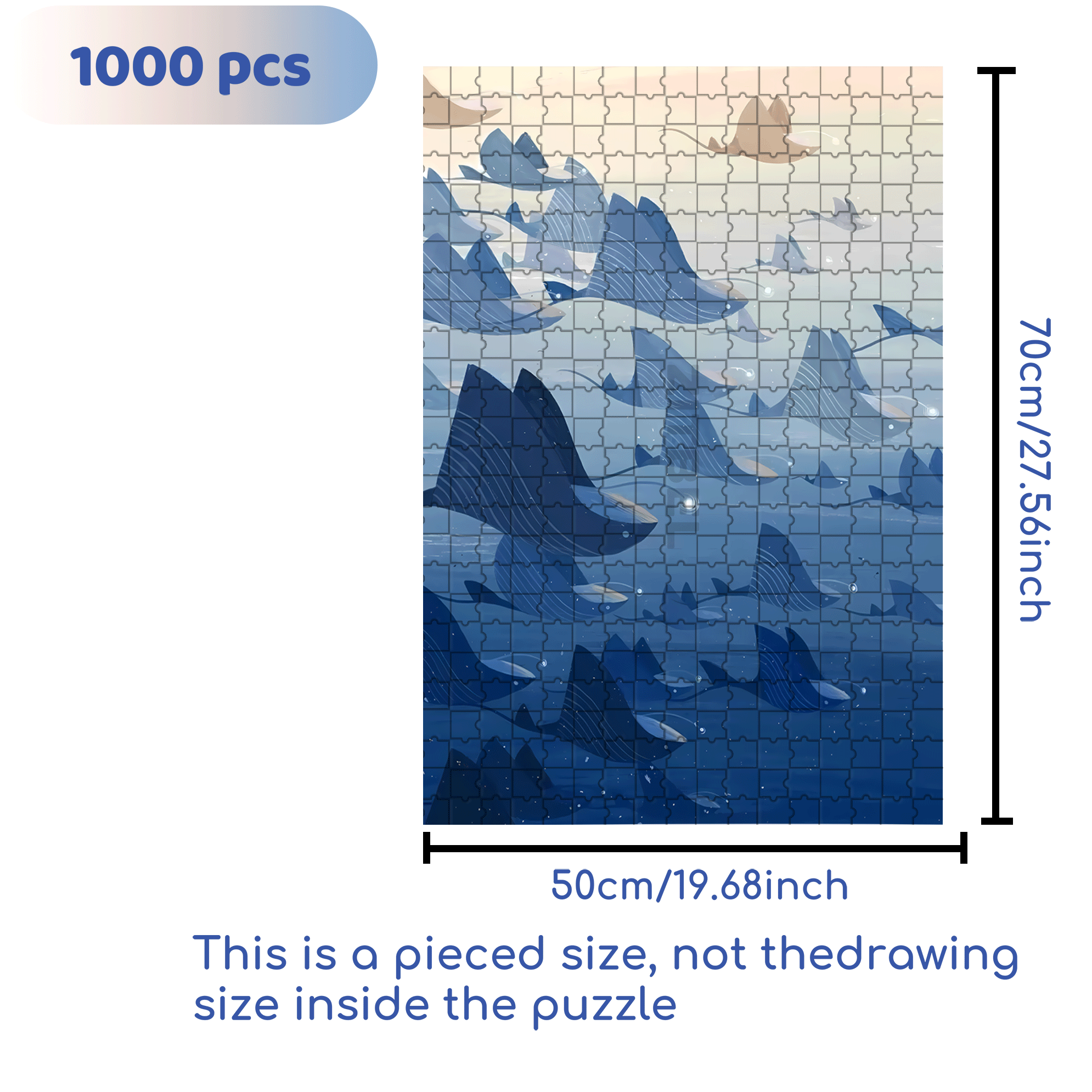 Norse Mythology 40 500pcs/1000pcs Jigsaw Puzzle, Scratch-Resistant, Interactive Family Game & Brain-Boosting DIY Decor, Perfect for Halloween, Christmas & New Year Gifts, Family Puzzle Game