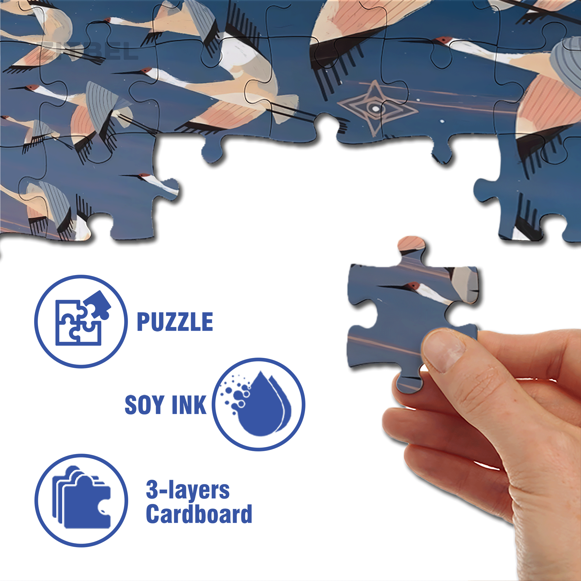 Norse Mythology 43 500pcs/1000pcs Jigsaw Puzzle, Scratch-Resistant, Interactive Family Game & Brain-Boosting DIY Decor, Perfect for Halloween, Christmas & New Year Gifts, Family Puzzle Game