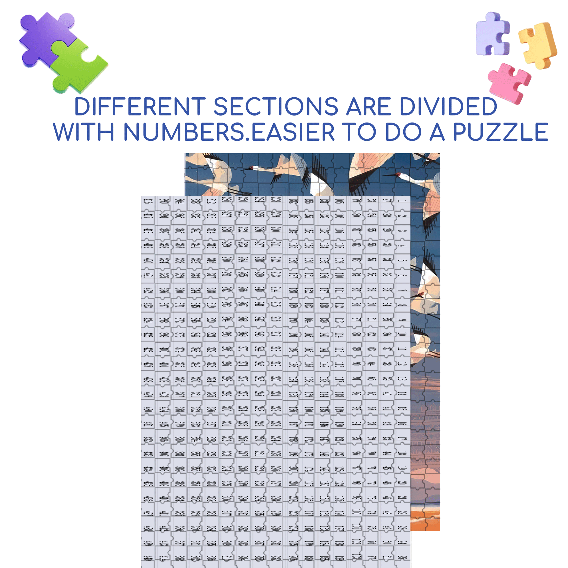 Norse Mythology 43 500pcs/1000pcs Jigsaw Puzzle, Scratch-Resistant, Interactive Family Game & Brain-Boosting DIY Decor, Perfect for Halloween, Christmas & New Year Gifts, Family Puzzle Game