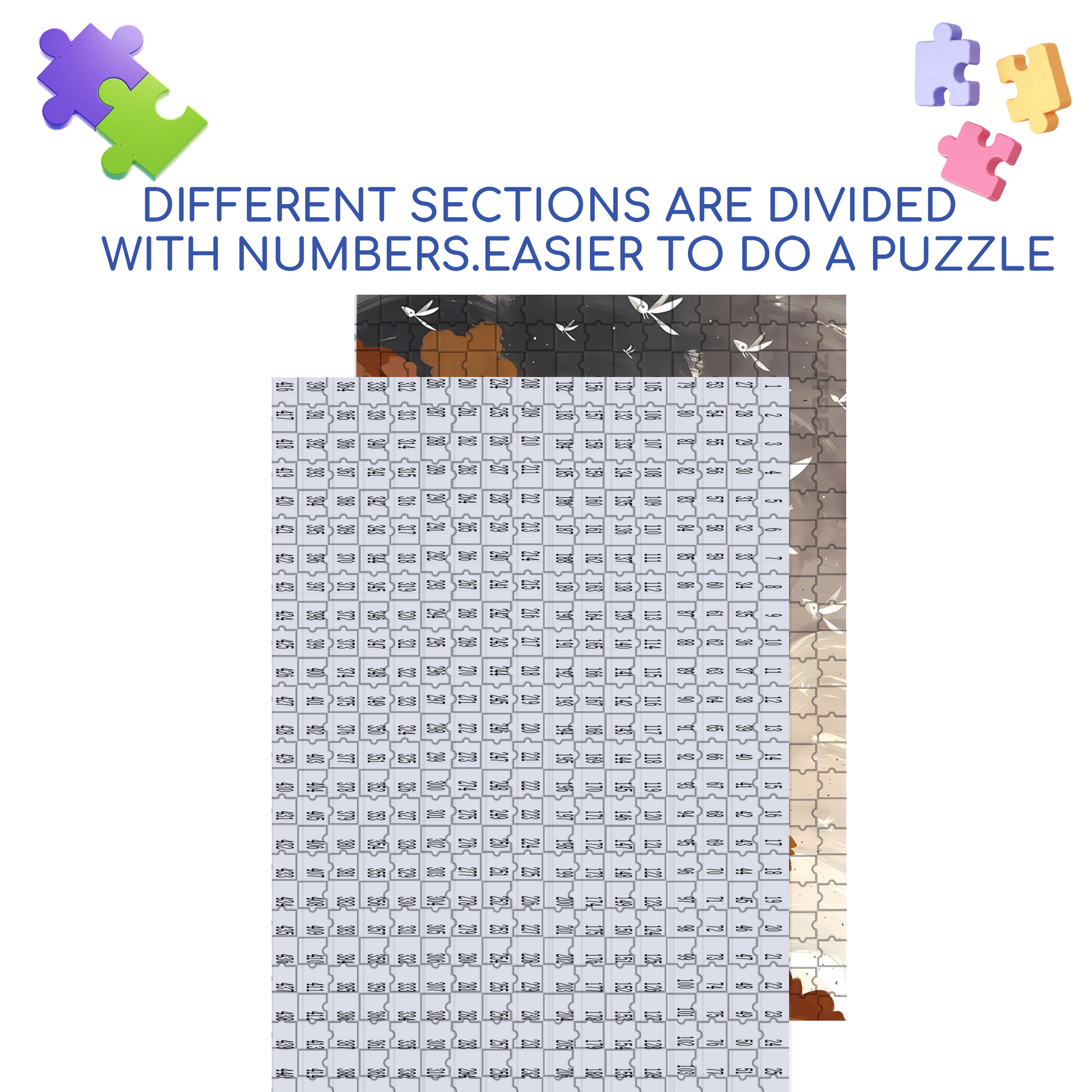 Norse Mythology 7 500pcs/1000pcs Jigsaw Puzzle, Scratch-Resistant, Interactive Family Game & Brain-Boosting DIY Decor, Perfect for Halloween, Christmas & New Year Gifts, Family Puzzle Game