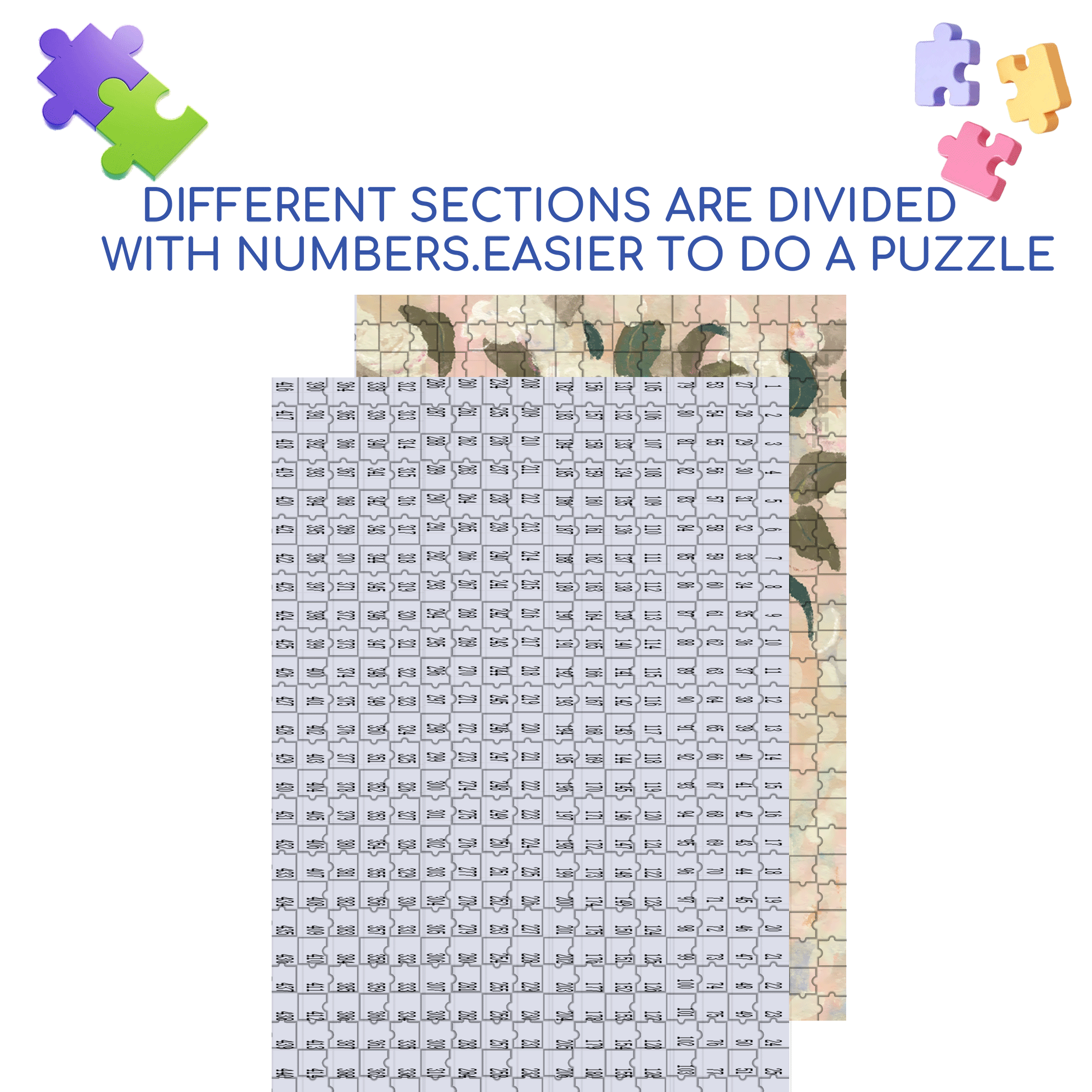 On The Journey Of Life 13 500pcs/1000pcs Jigsaw Puzzle, Scratch-Resistant, Interactive Family Game & Brain-Boosting DIY Decor, Perfect for Halloween, Christmas & New Year Gifts, Family Puzzle Game