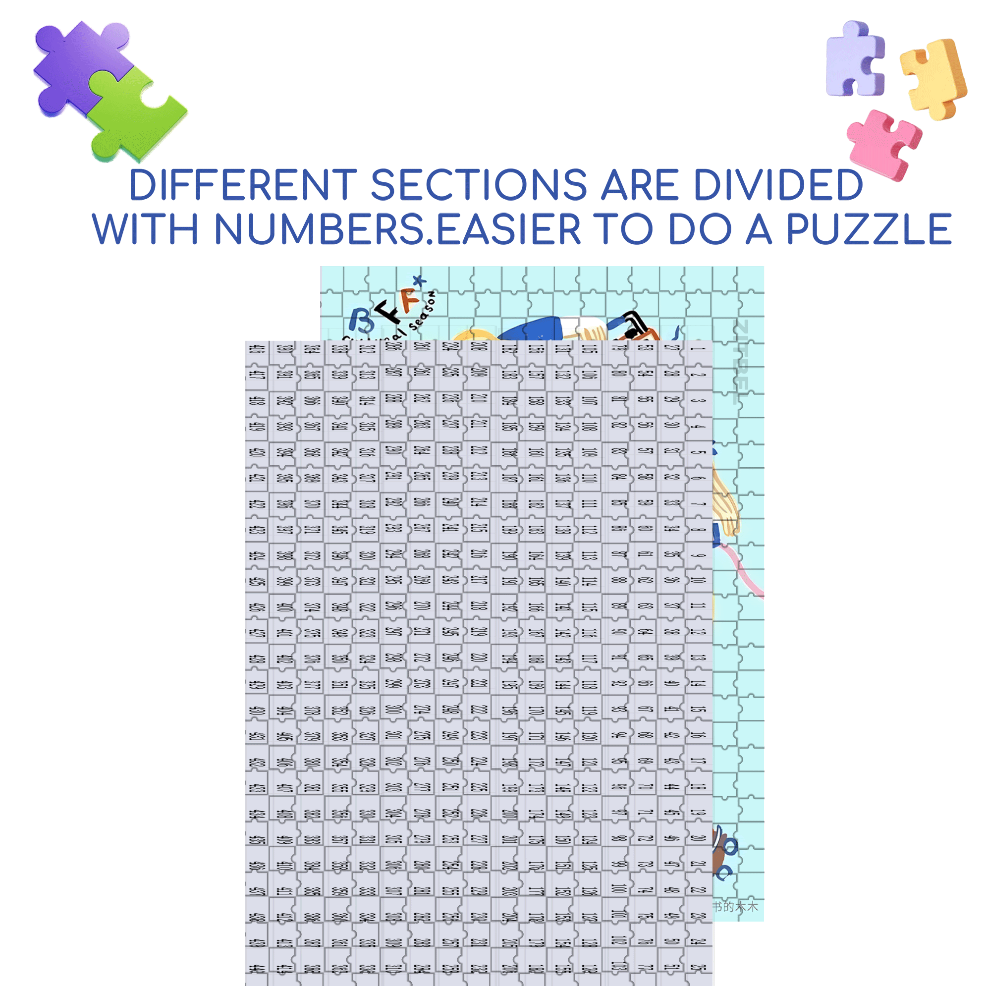 Playful Moments 4 500pcs/1000pcs Jigsaw Puzzle, Scratch-Resistant, Interactive Family Game & Brain-Boosting DIY Decor, Perfect for Halloween, Christmas & New Year Gifts, Family Puzzle Game
