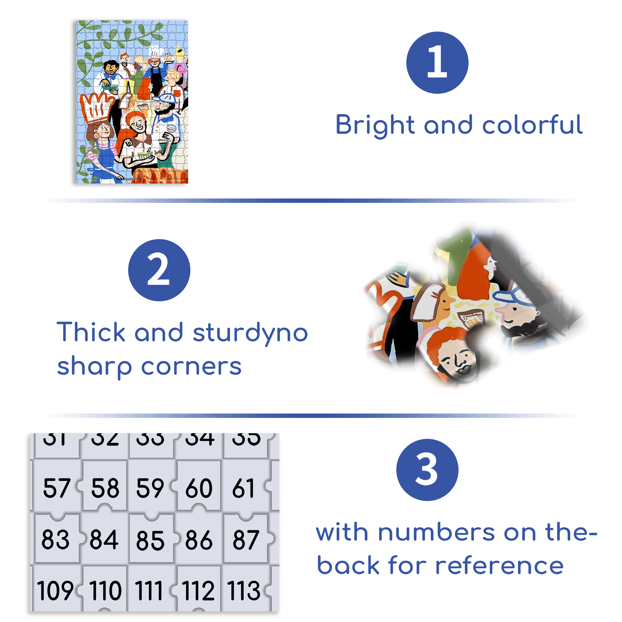 Playful Moments 5 500pcs/1000pcs Jigsaw Puzzle, Scratch-Resistant, Interactive Family Game & Brain-Boosting DIY Decor, Perfect for Halloween, Christmas & New Year Gifts, Family Puzzle Game