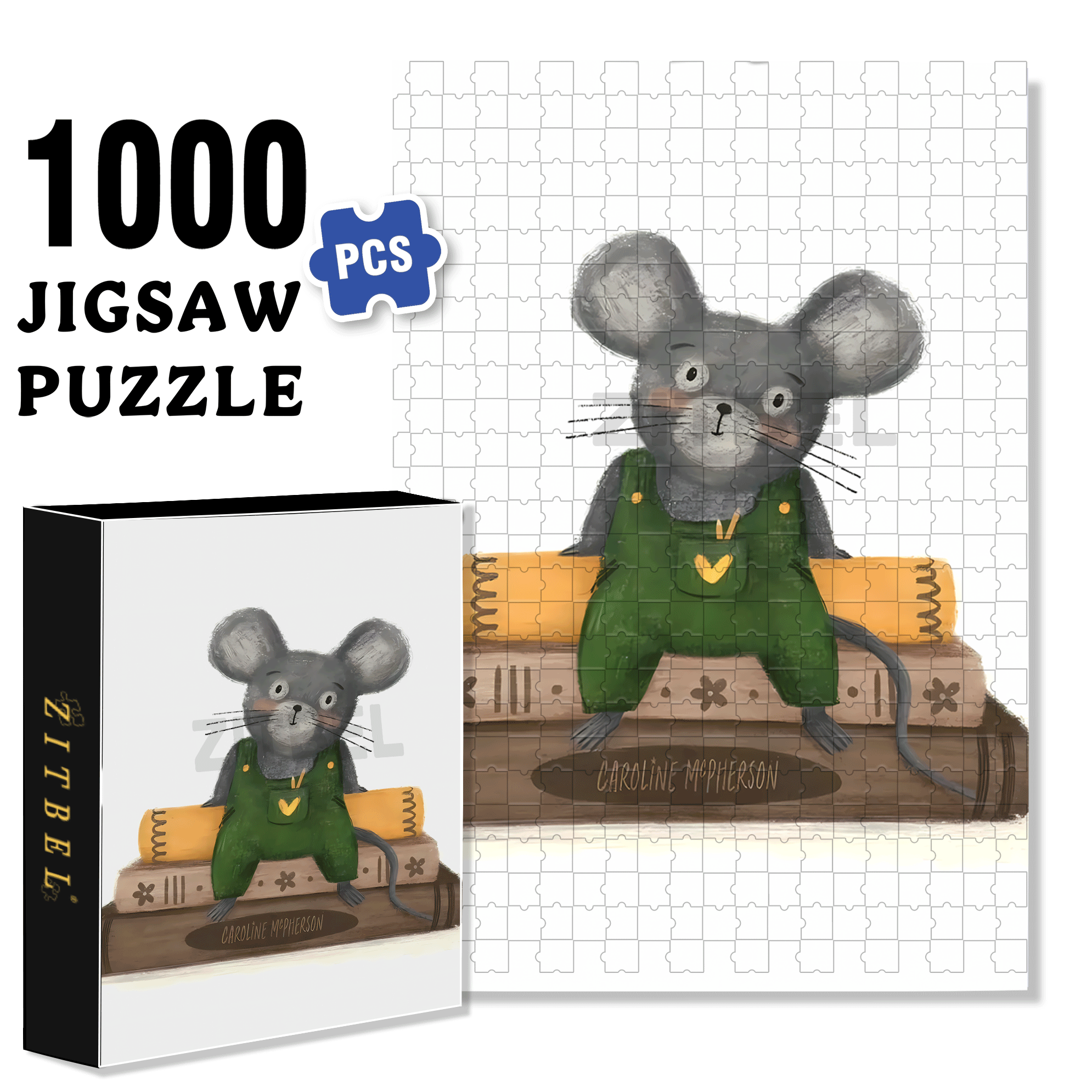 Source Of Inspiration 2 500pcs/1000pcs Jigsaw Puzzle, Scratch-Resistant, Interactive Family Game & Brain-Boosting DIY Decor, Perfect for Halloween, Christmas & New Year Gifts, Family Puzzle Game