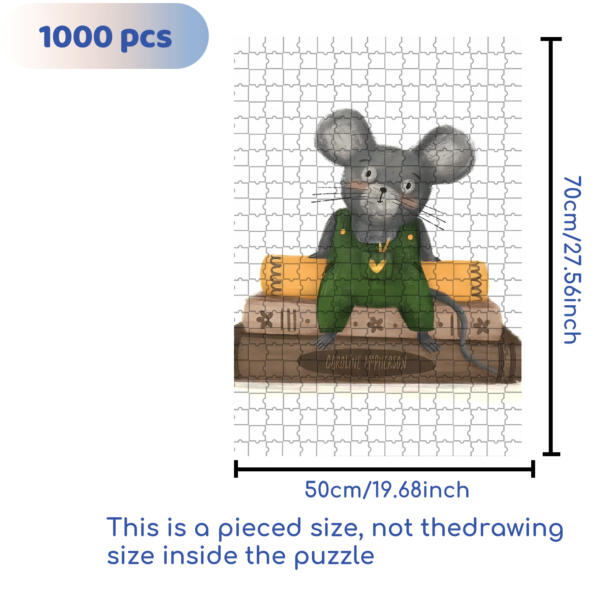 Source Of Inspiration 2 500pcs/1000pcs Jigsaw Puzzle, Scratch-Resistant, Interactive Family Game & Brain-Boosting DIY Decor, Perfect for Halloween, Christmas & New Year Gifts, Family Puzzle Game