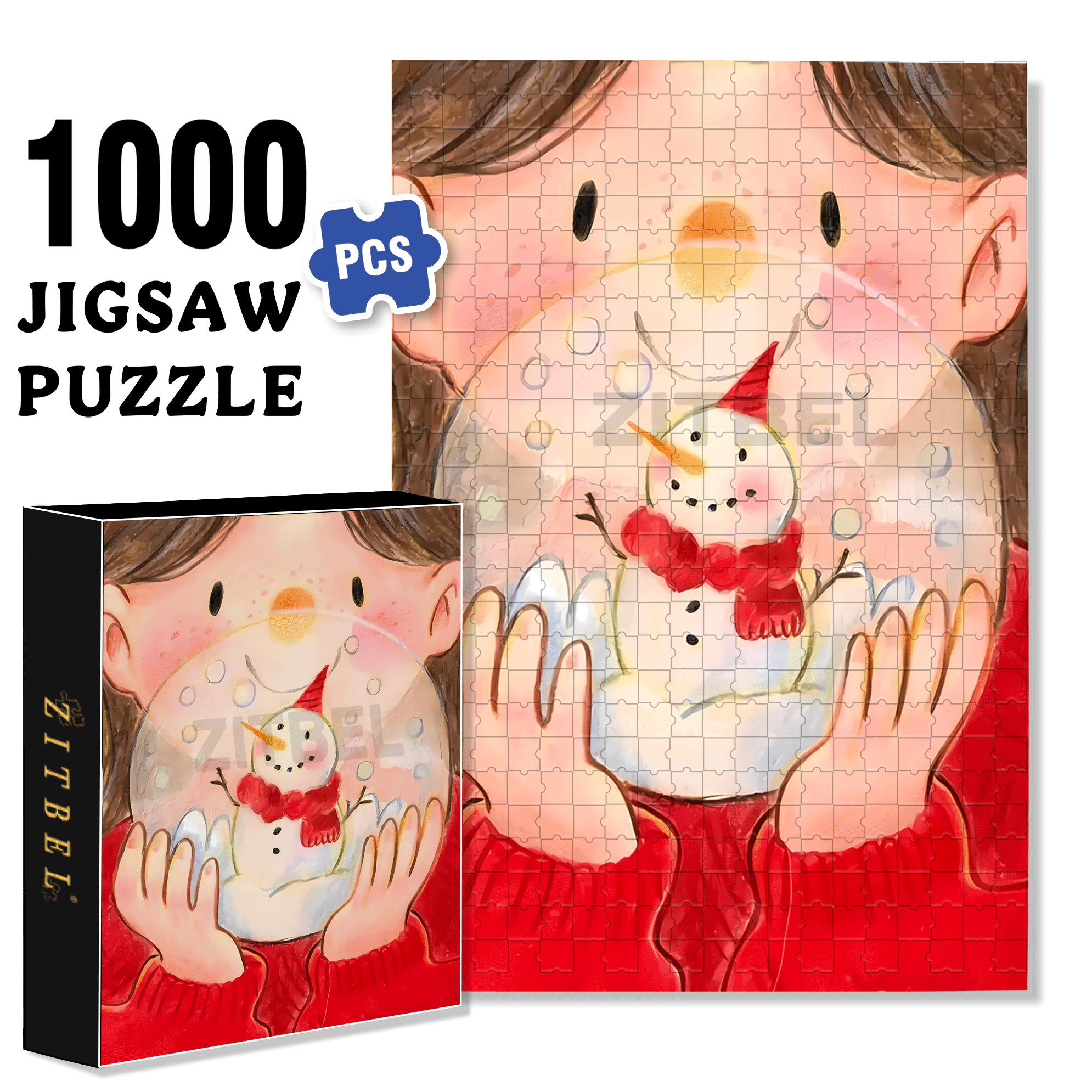 Traces Of Passing Time 2 500pcs/1000pcs Jigsaw Puzzle, Scratch-Resistant, Interactive Family Game & Brain-Boosting DIY Decor, Perfect for Halloween, Christmas & New Year Gifts, Family Puzzle Game