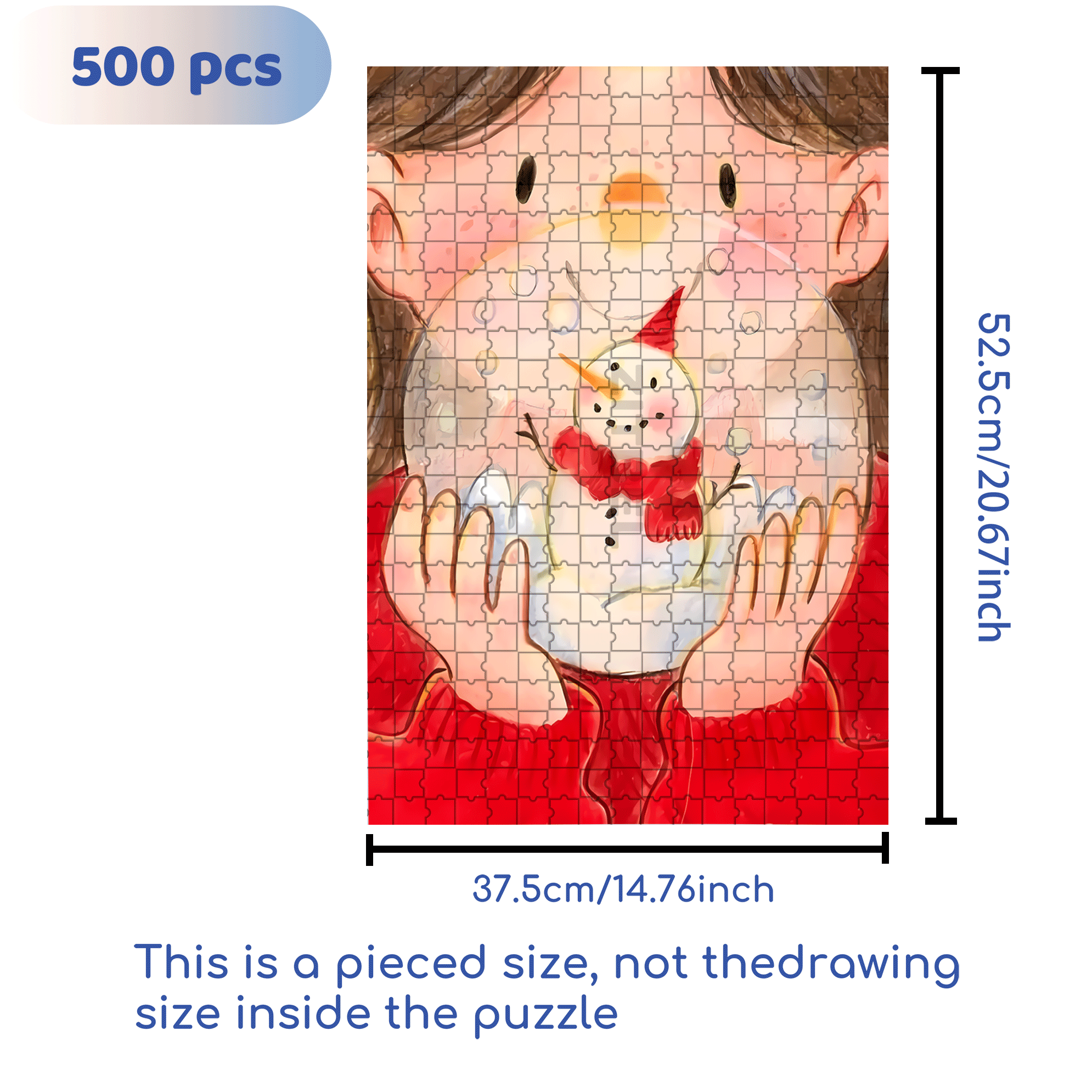 Traces Of Passing Time 2 500pcs/1000pcs Jigsaw Puzzle, Scratch-Resistant, Interactive Family Game & Brain-Boosting DIY Decor, Perfect for Halloween, Christmas & New Year Gifts, Family Puzzle Game