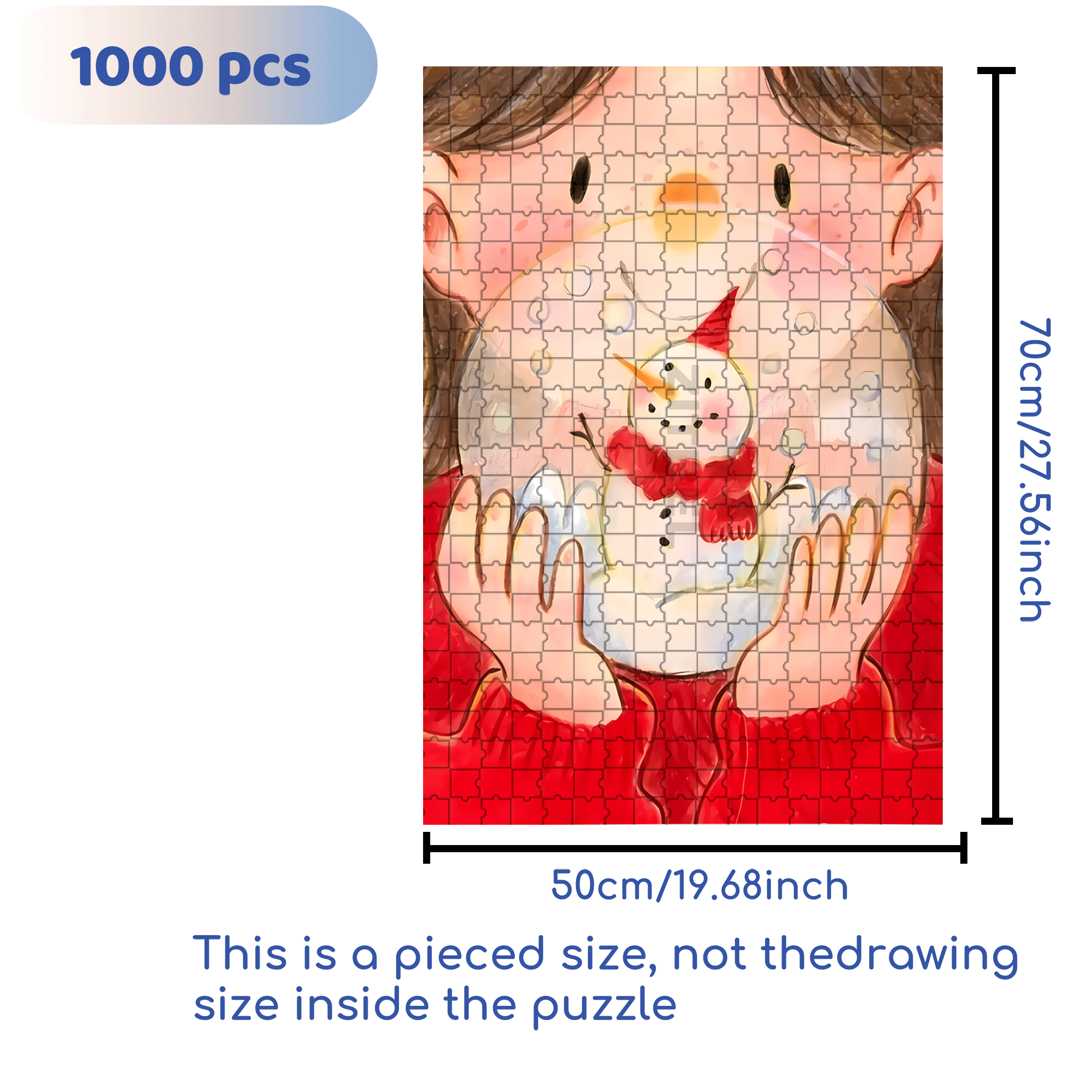 Traces Of Passing Time 2 500pcs/1000pcs Jigsaw Puzzle, Scratch-Resistant, Interactive Family Game & Brain-Boosting DIY Decor, Perfect for Halloween, Christmas & New Year Gifts, Family Puzzle Game