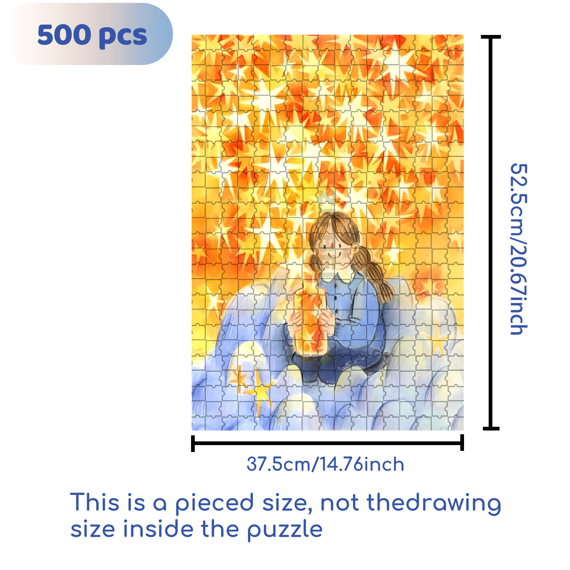 Traces Of Passing Time 500pcs/1000pcs Jigsaw Puzzle, Scratch-Resistant, Interactive Family Game & Brain-Boosting DIY Decor, Perfect for Halloween, Christmas & New Year Gifts, Family Puzzle Game