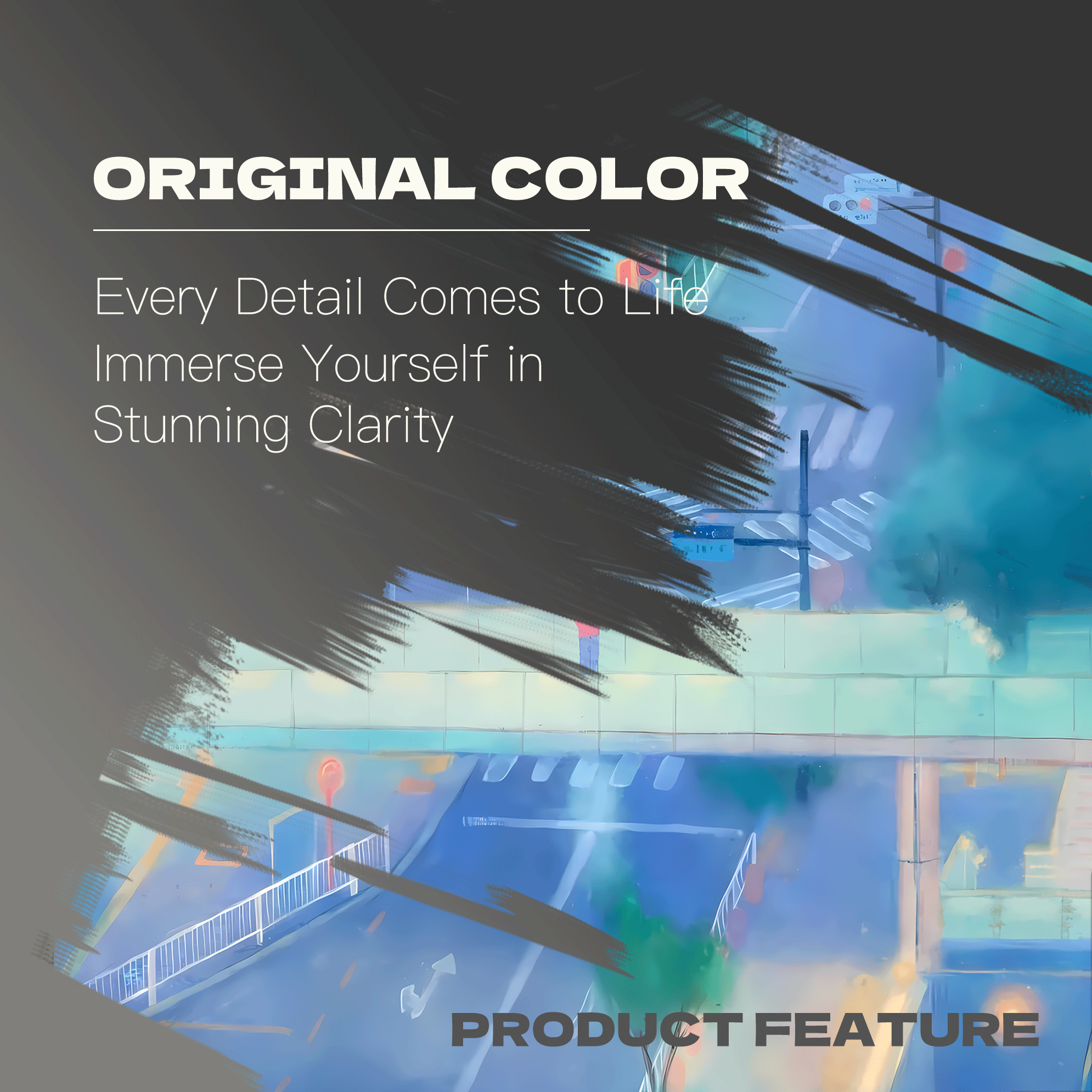 A City Washed By Rain 500pcs/1000pcs Jigsaw Puzzle, Scratch-Resistant, Interactive Family Game & Brain-Boosting DIY Decor, Perfect for Halloween, Christmas & New Year Gifts, Family Puzzle Game