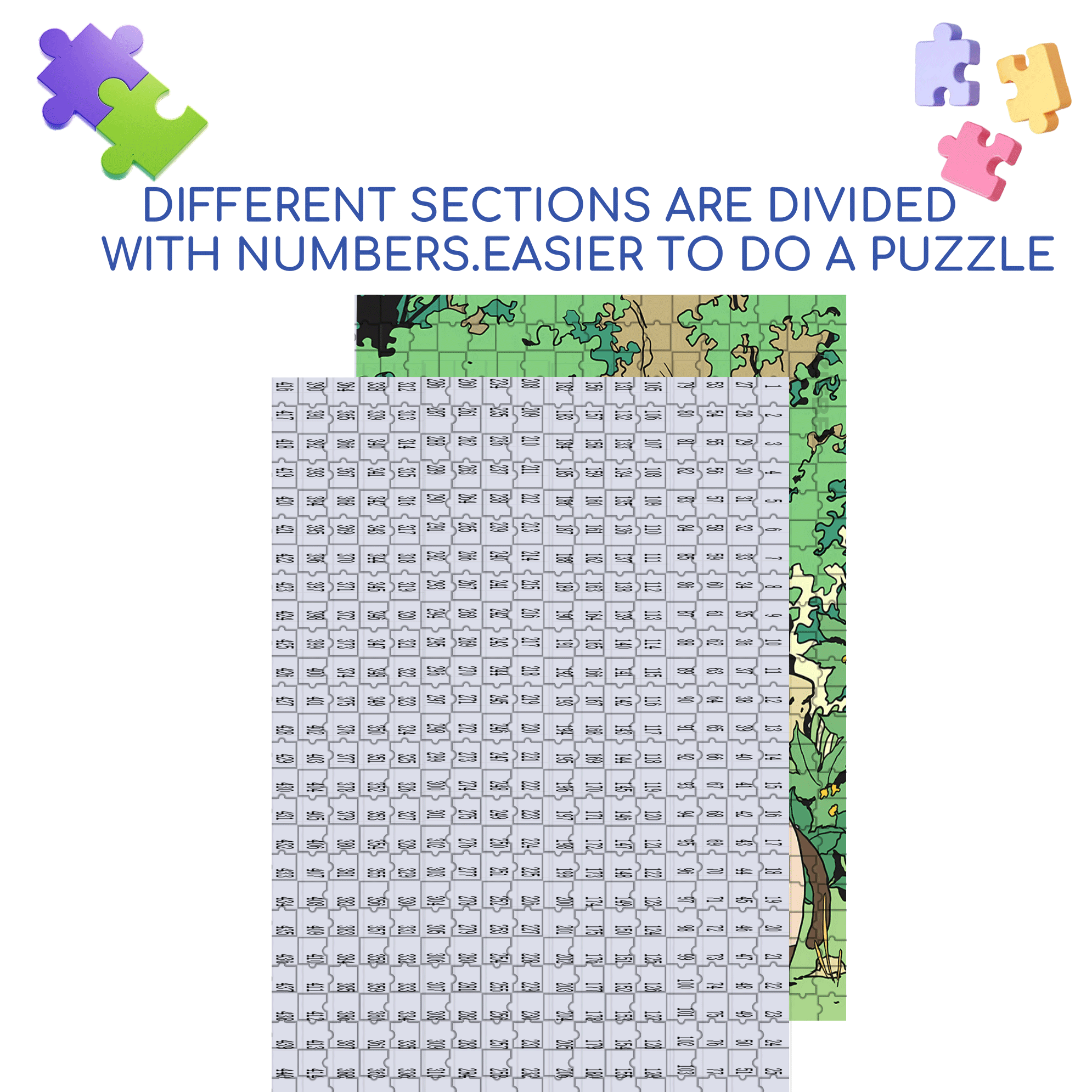 Cat and Stone 500pcs/1000pcs Jigsaw Puzzle, Scratch-Resistant, Interactive Family Game & Brain-Boosting DIY Decor, Perfect for Halloween, Christmas & New Year Gifts, Family Puzzle Game