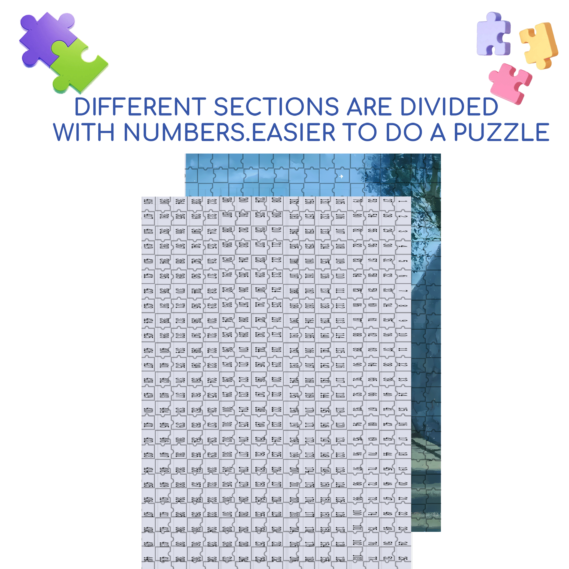 Cats and Accordion 500pcs/1000pcs Jigsaw Puzzle, Scratch-Resistant, Interactive Family Game & Brain-Boosting DIY Decor, Perfect for Halloween, Christmas & New Year Gifts, Family Puzzle Game