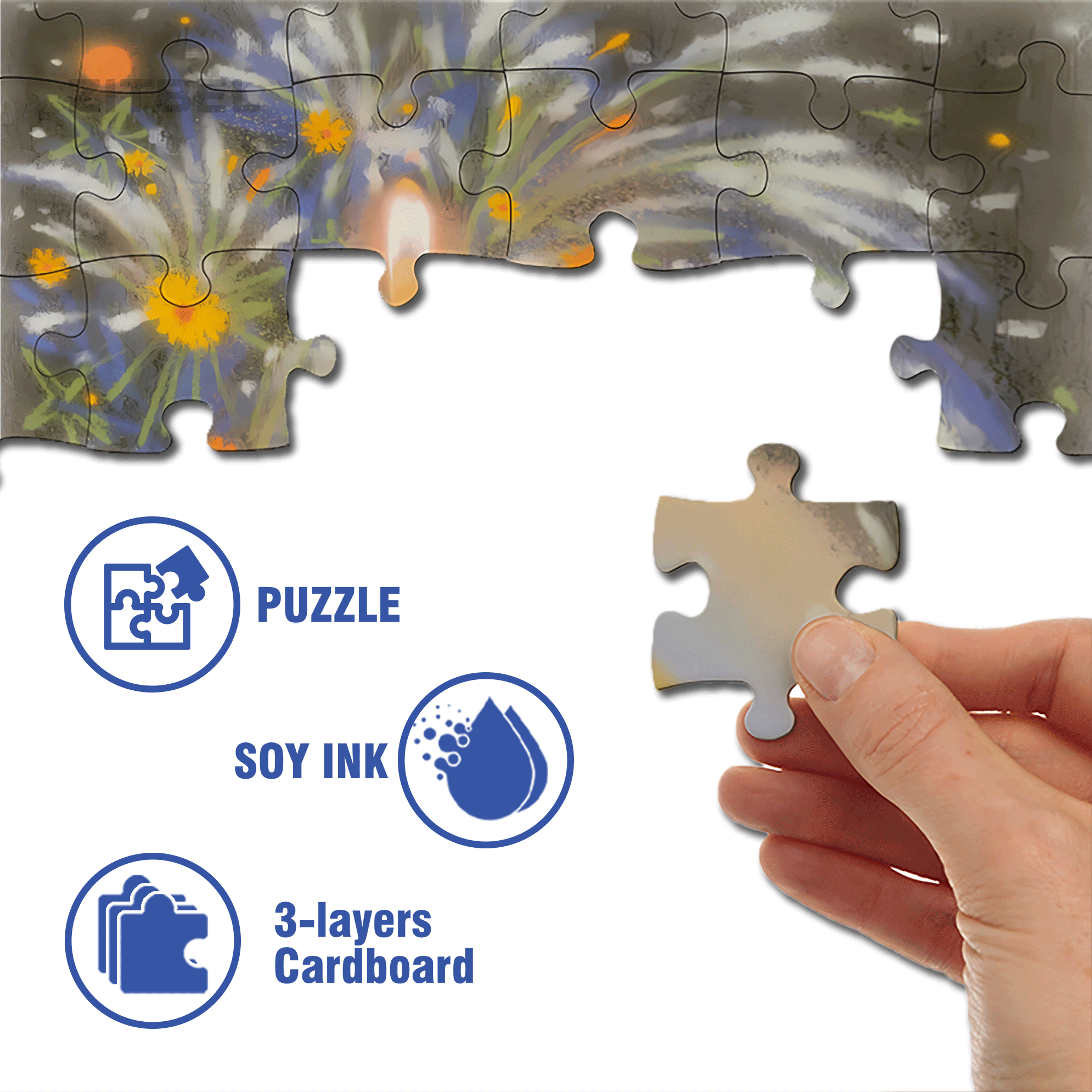 Christmas In A Snow House 500pcs/1000pcs Jigsaw Puzzle, Scratch-Resistant, Interactive Family Game & Brain-Boosting DIY Decor, Perfect for Halloween, Christmas & New Year Gifts, Family Puzzle Game