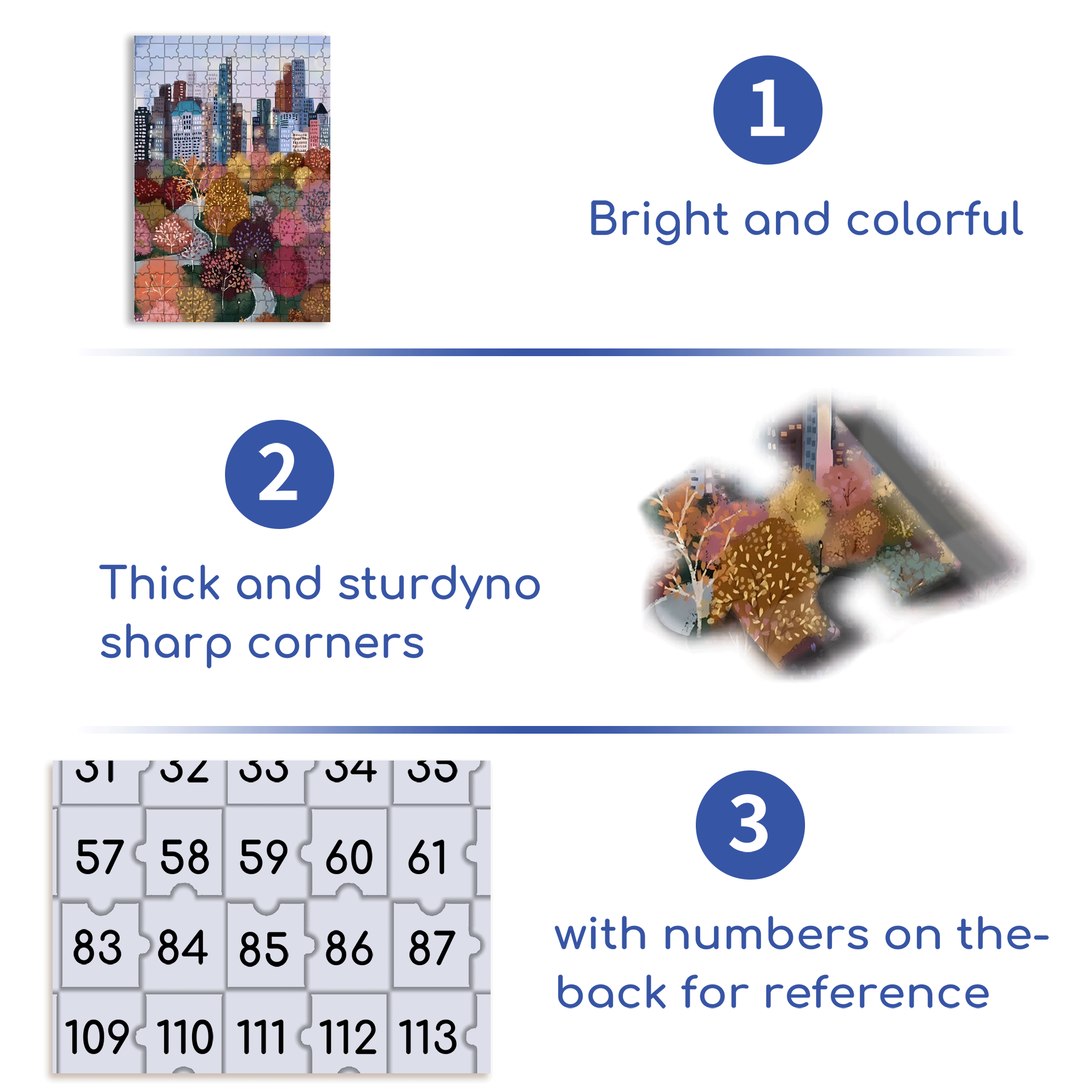 Live Your Life In A Gentle Manner 14 500pcs/1000pcs Jigsaw Puzzle, Scratch-Resistant, Interactive Family Game & Brain-Boosting DIY Decor, Perfect for Halloween, Christmas & New Year Gifts, Family Puzzle Game