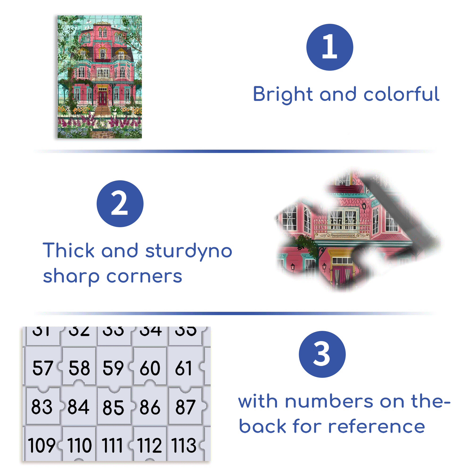 Live Your Life In A Gentle Manner 15 500pcs/1000pcs Jigsaw Puzzle, Scratch-Resistant, Interactive Family Game & Brain-Boosting DIY Decor, Perfect for Halloween, Christmas & New Year Gifts, Family Puzzle Game