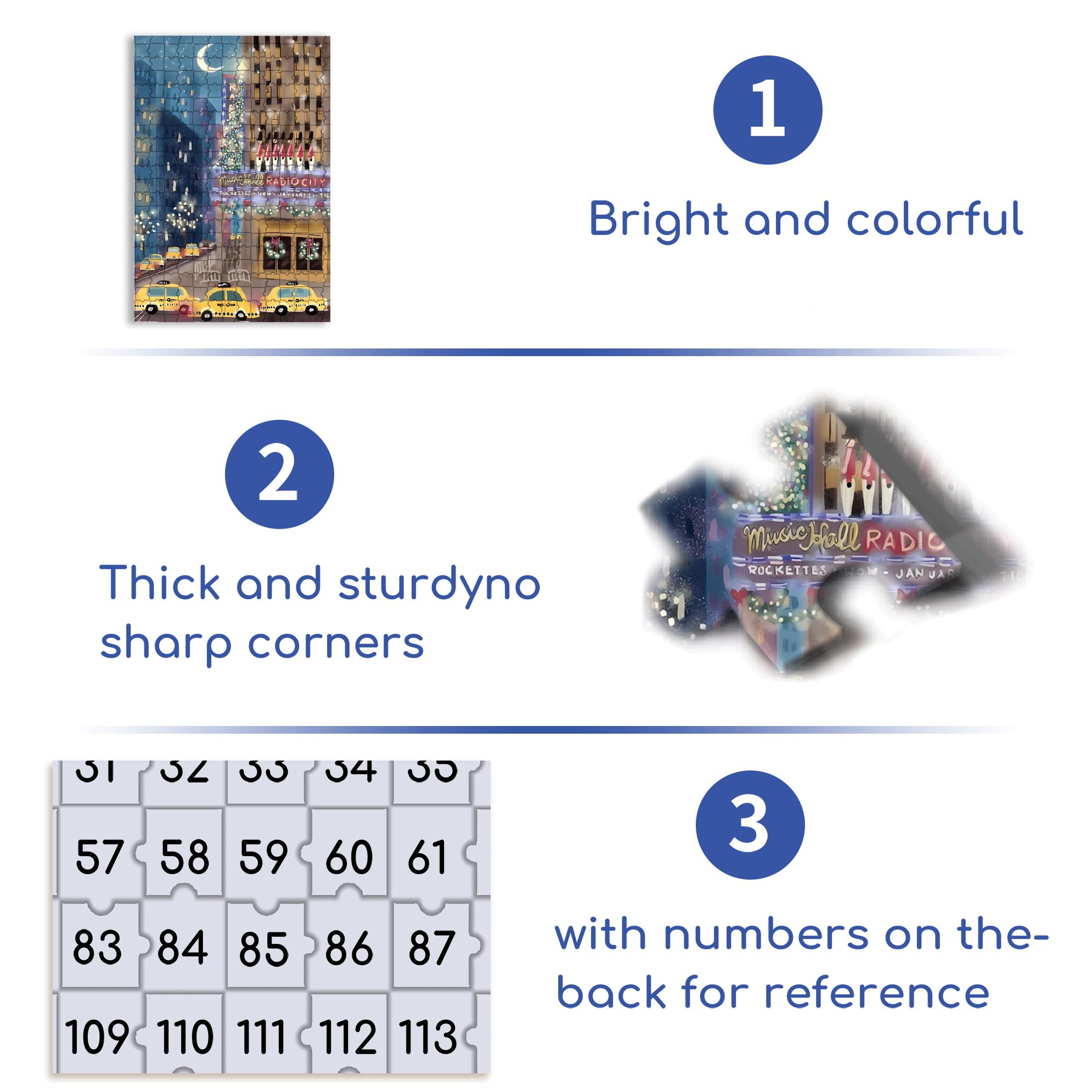 Live Your Life In A Gentle Manner 19 500pcs/1000pcs Jigsaw Puzzle, Scratch-Resistant, Interactive Family Game & Brain-Boosting DIY Decor, Perfect for Halloween, Christmas & New Year Gifts, Family Puzzle Game