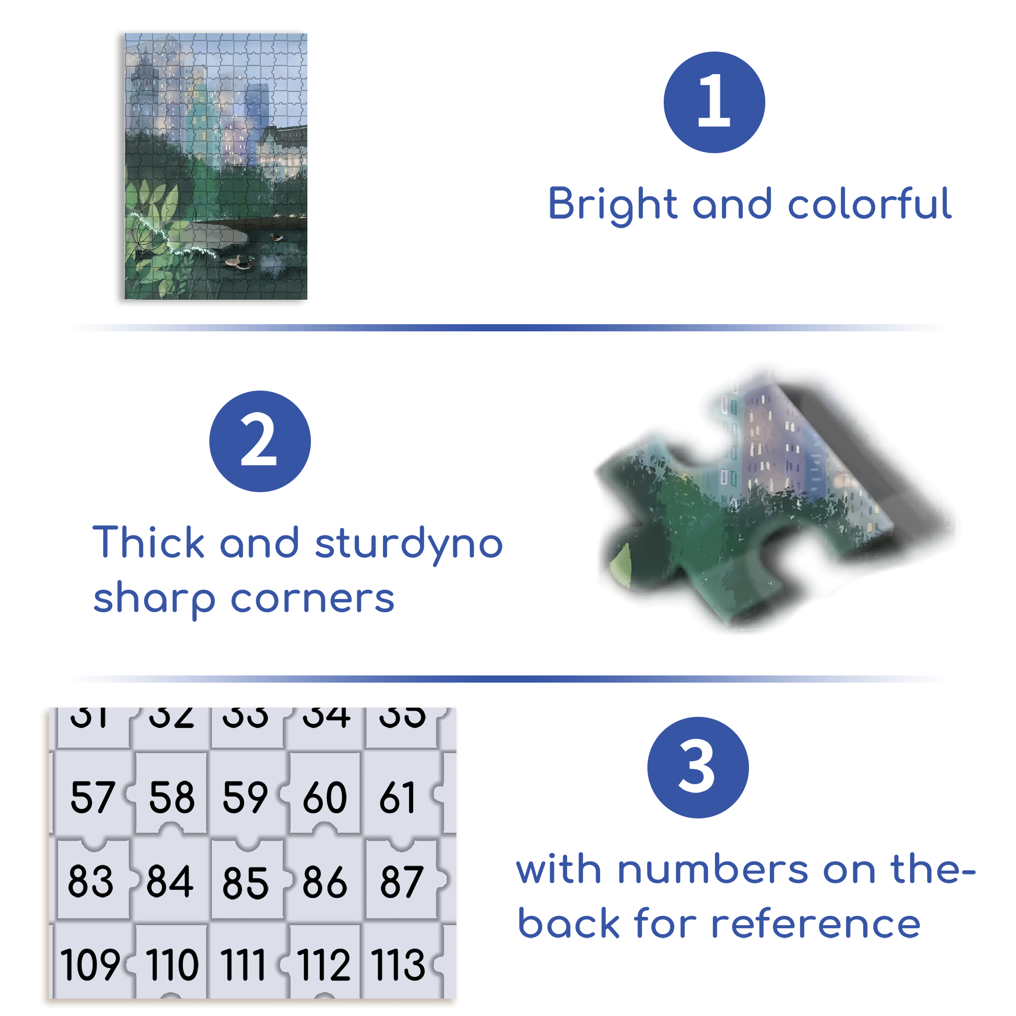 Live Your Life In A Gentle Manner 23 500pcs/1000pcs Jigsaw Puzzle, Scratch-Resistant, Interactive Family Game & Brain-Boosting DIY Decor, Perfect for Halloween, Christmas & New Year Gifts, Family Puzzle Game