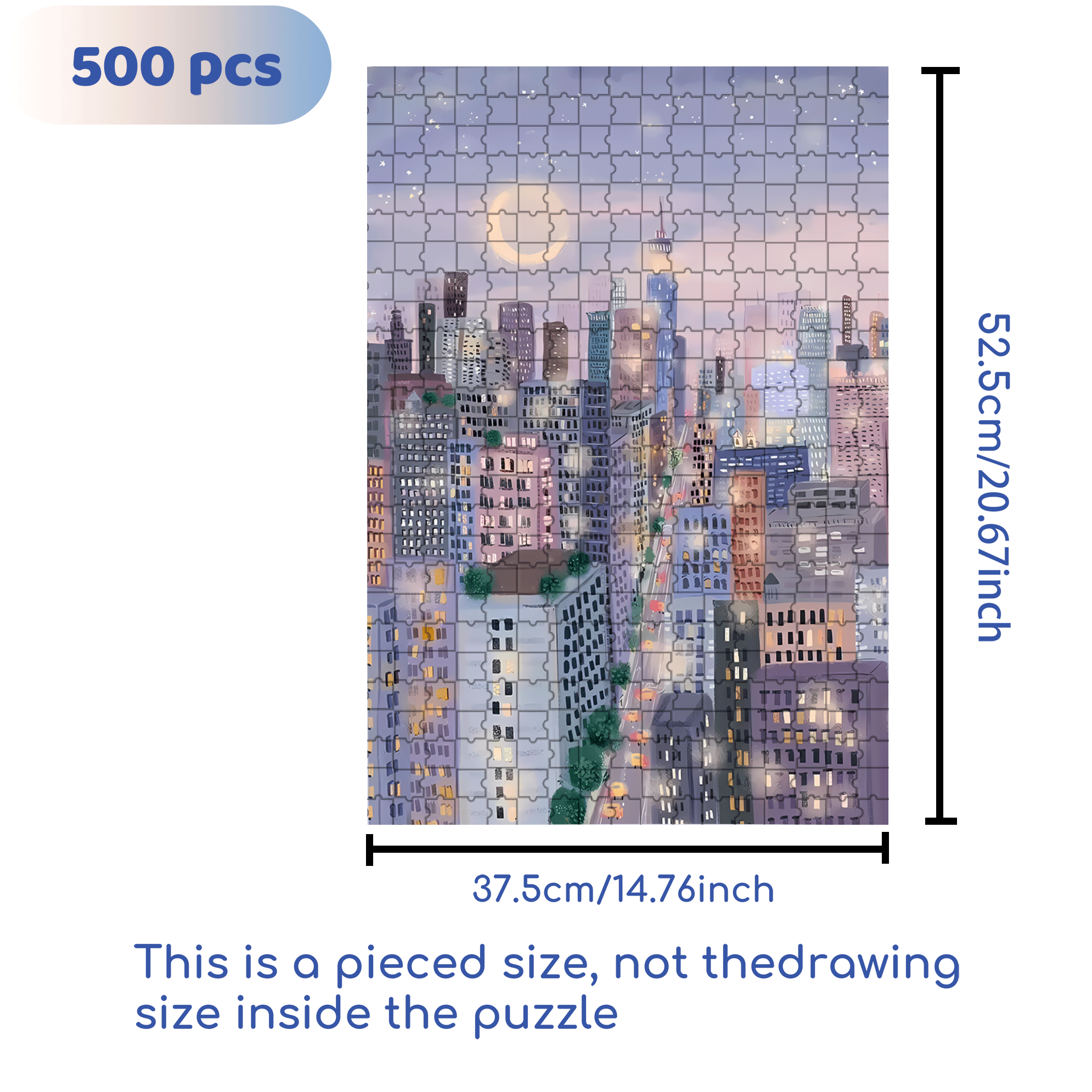 Live Your Life In A Gentle Manner 25 500pcs/1000pcs Jigsaw Puzzle, Scratch-Resistant, Interactive Family Game & Brain-Boosting DIY Decor, Perfect for Halloween, Christmas & New Year Gifts, Family Puzzle Game