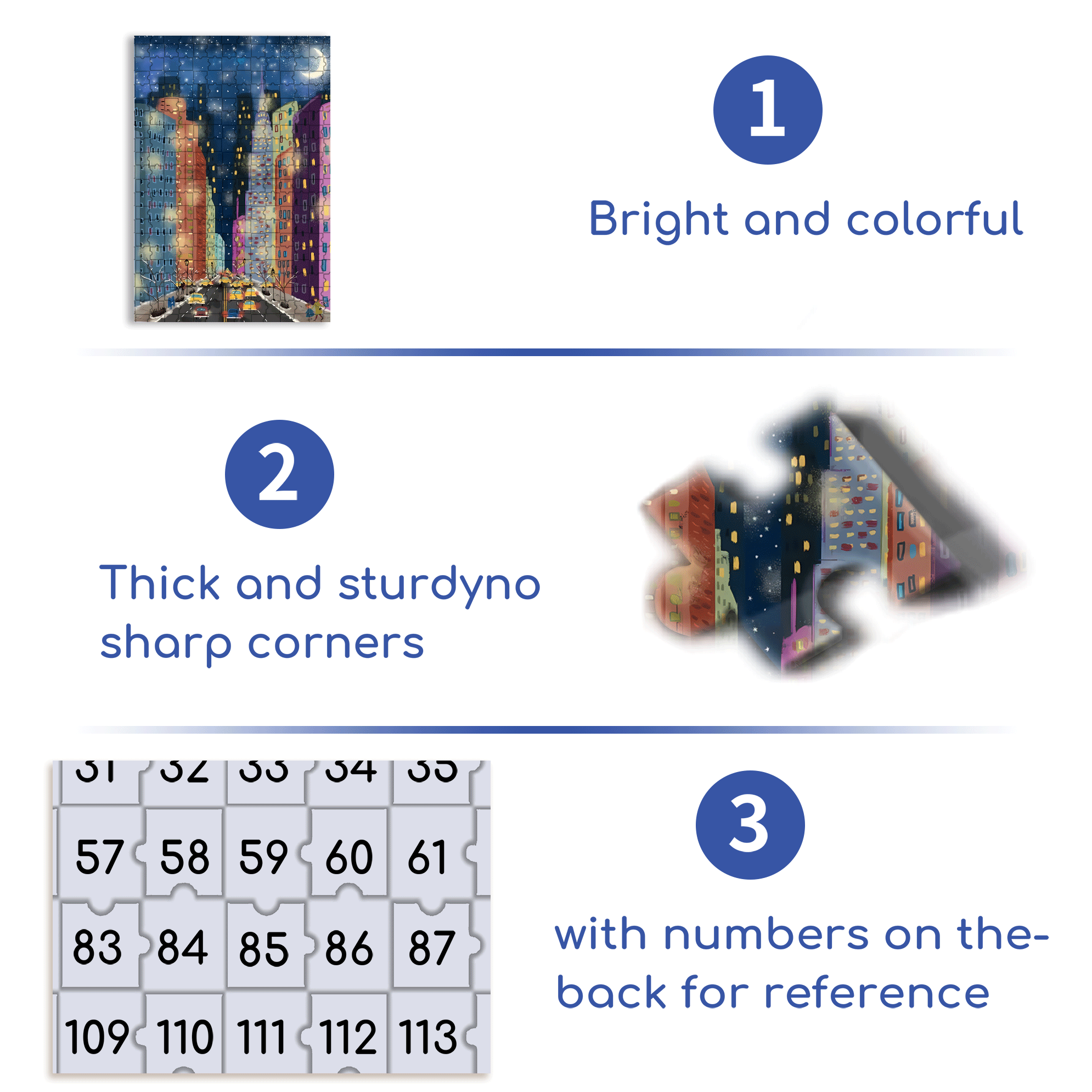 Live Your Life In A Gentle Manner 3 500pcs/1000pcs Jigsaw Puzzle, Scratch-Resistant, Interactive Family Game & Brain-Boosting DIY Decor, Perfect for Halloween, Christmas & New Year Gifts, Family Puzzle Game