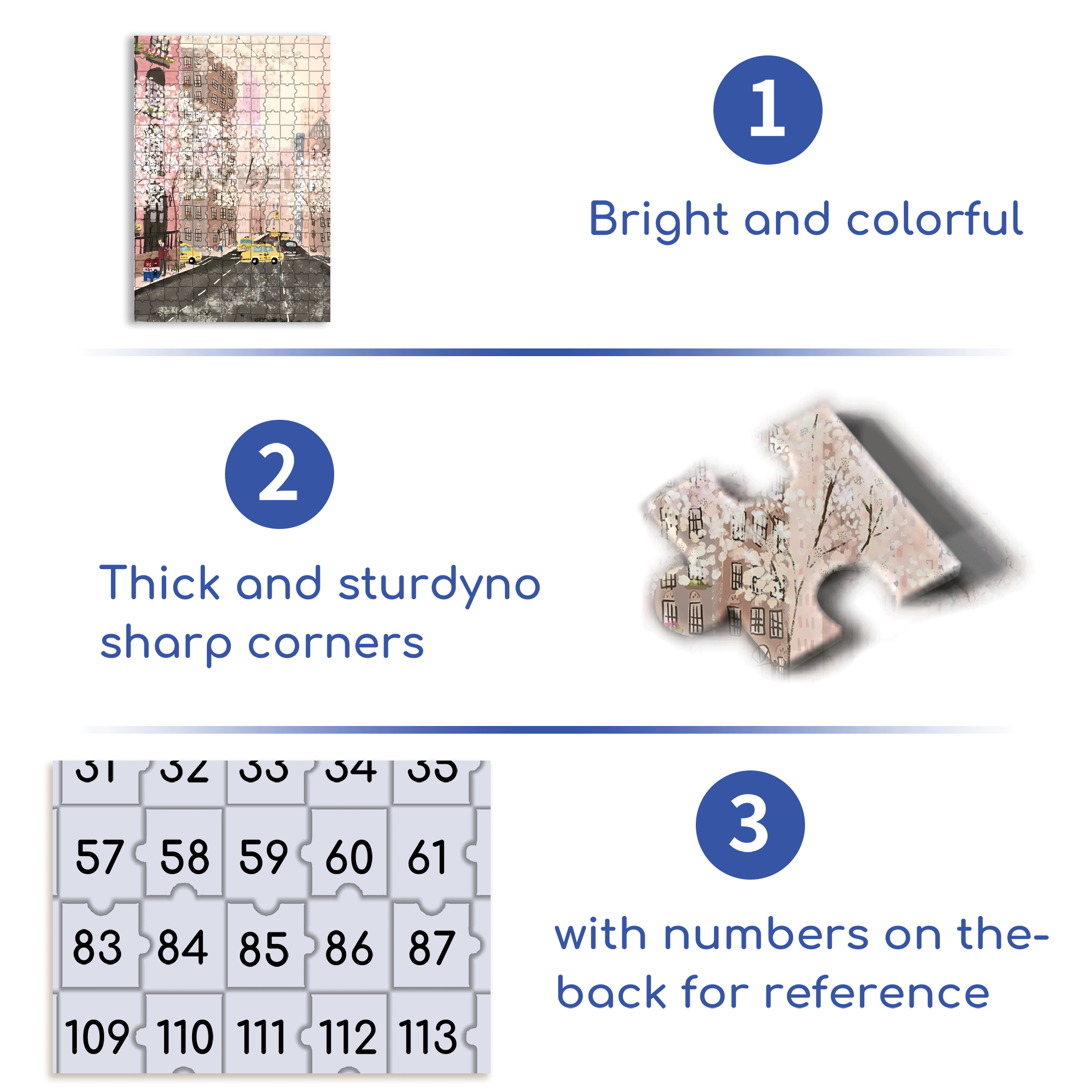 Live Your Life In A Gentle Manner 4 500pcs/1000pcs Jigsaw Puzzle, Scratch-Resistant, Interactive Family Game & Brain-Boosting DIY Decor, Perfect for Halloween, Christmas & New Year Gifts, Family Puzzle Game
